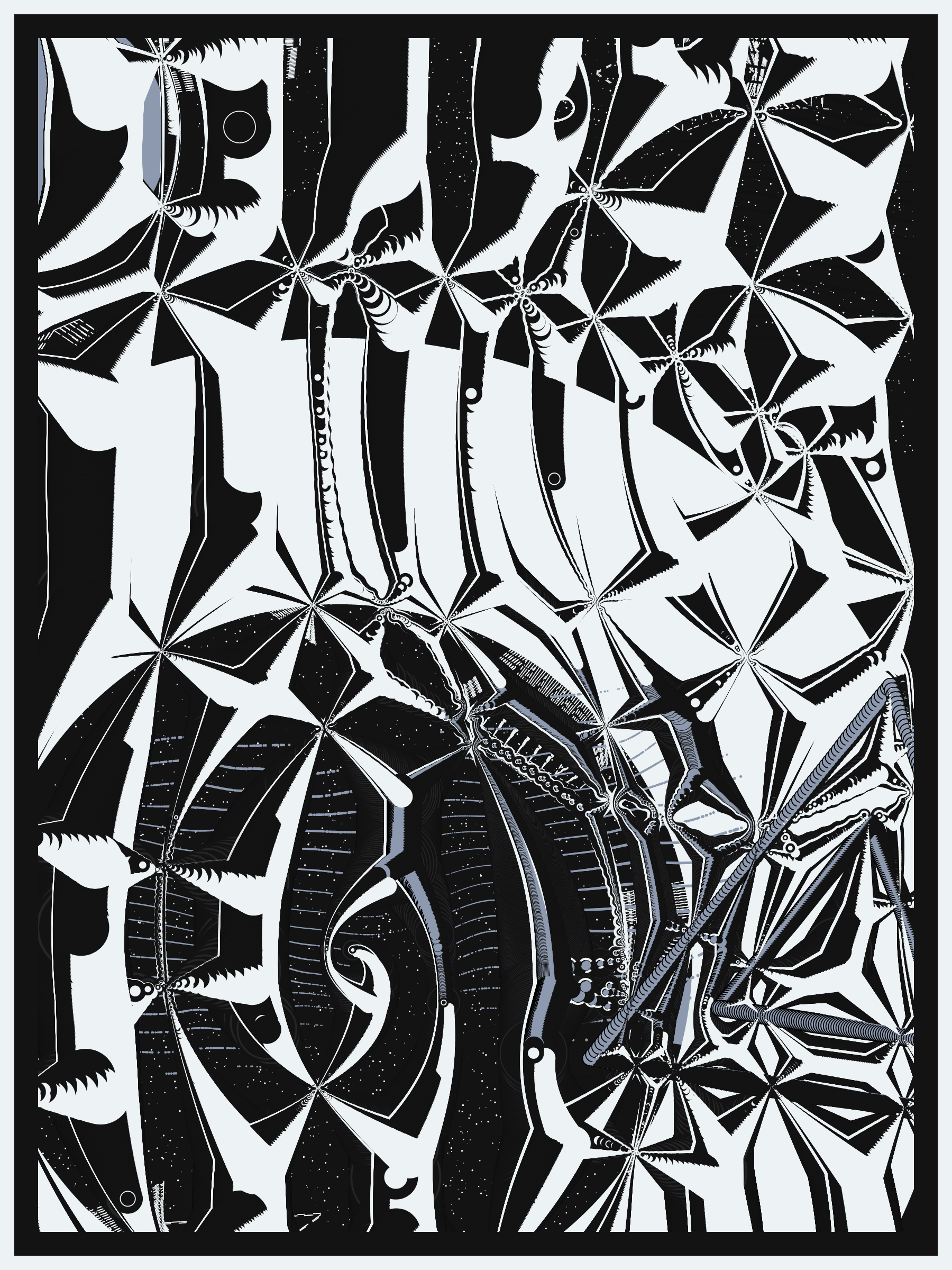 Art Blocks - Art Blocks v2 - Alien DNA #263 - NFT # 294000263