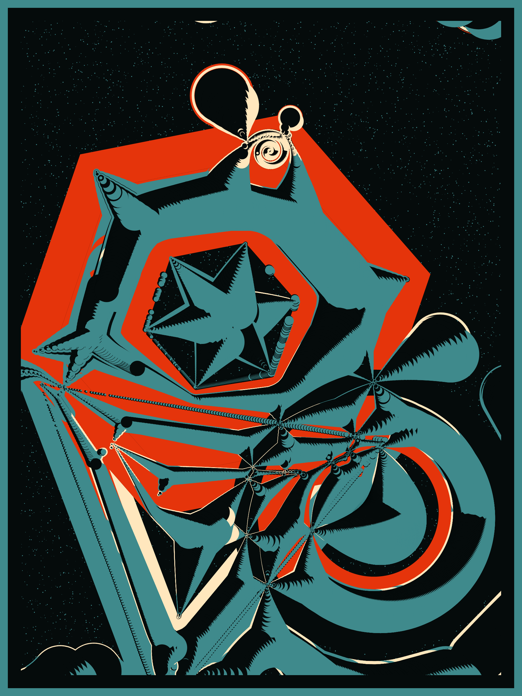 Art Blocks - Art Blocks v2 - Alien DNA #265 - NFT # 294000265