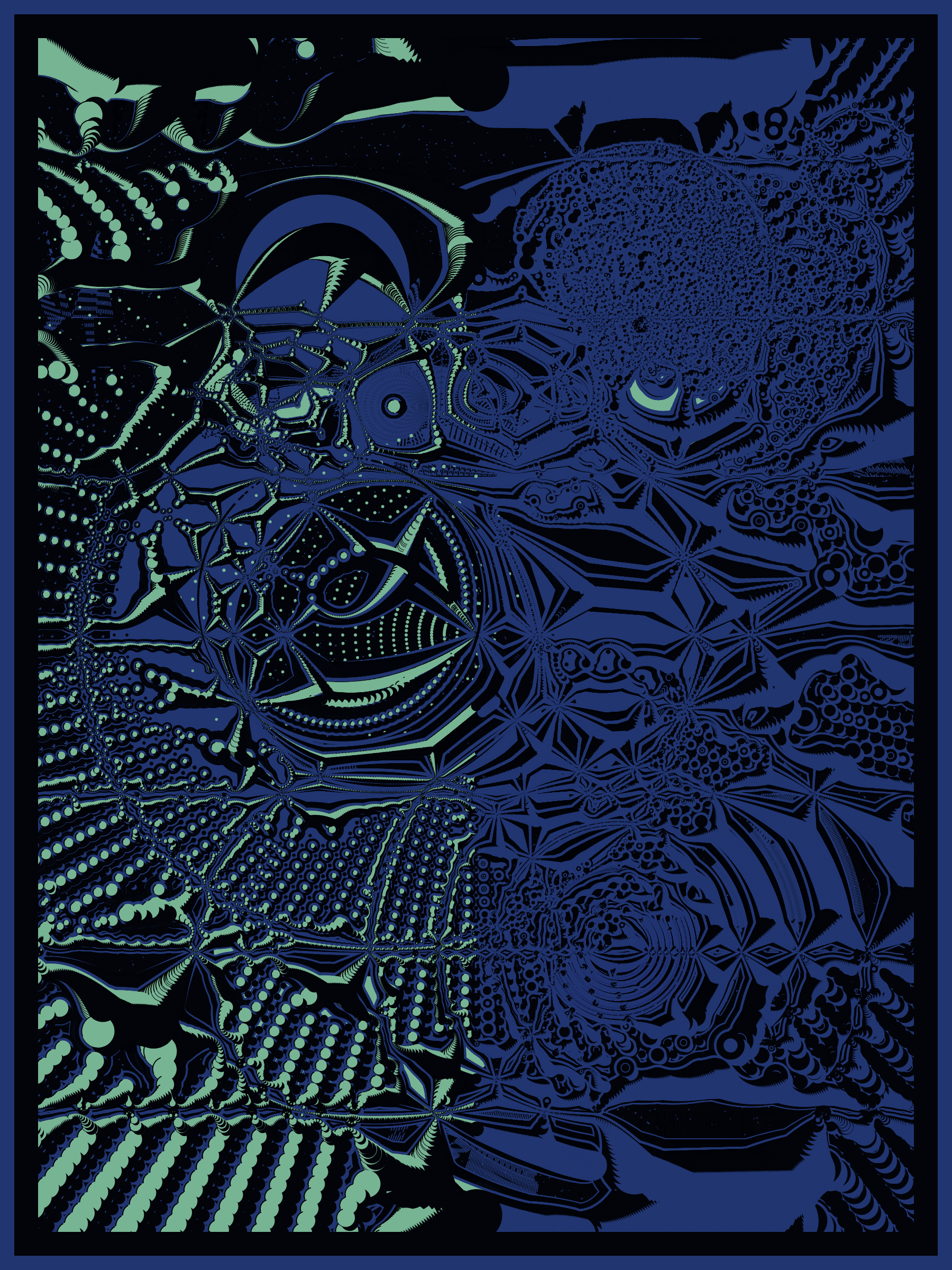 Art Blocks - Art Blocks v2 - Alien DNA #266 - NFT # 294000266