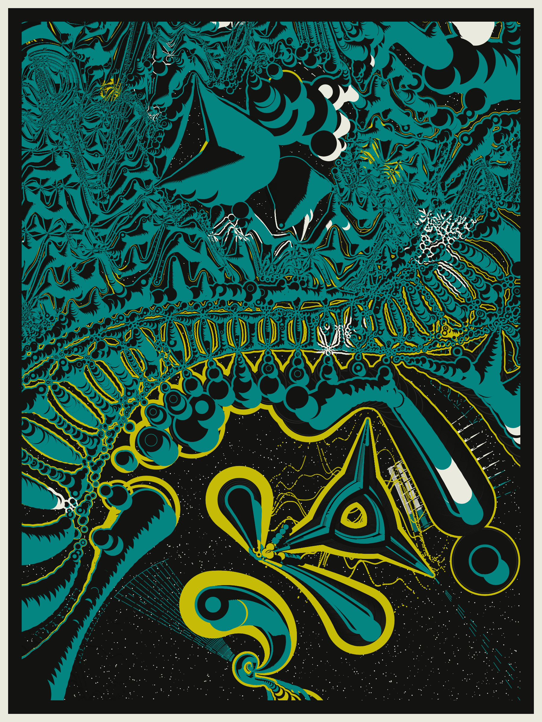 Art Blocks - Art Blocks v2 - Alien DNA #271 - NFT # 294000271