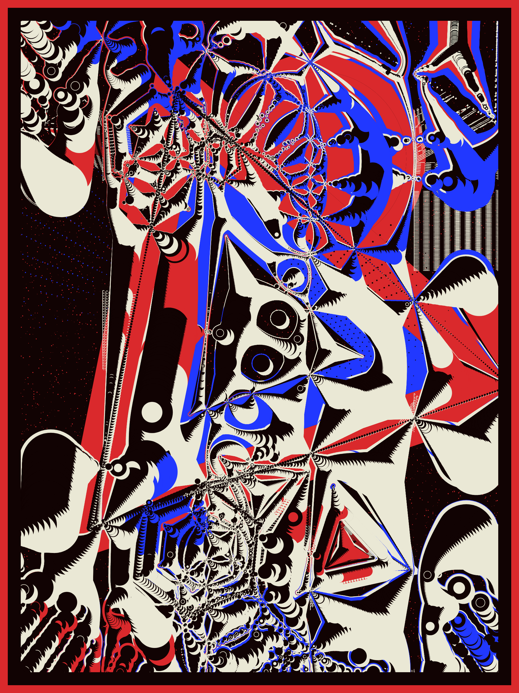 Art Blocks - Art Blocks v2 - Alien DNA #276 - NFT # 294000276