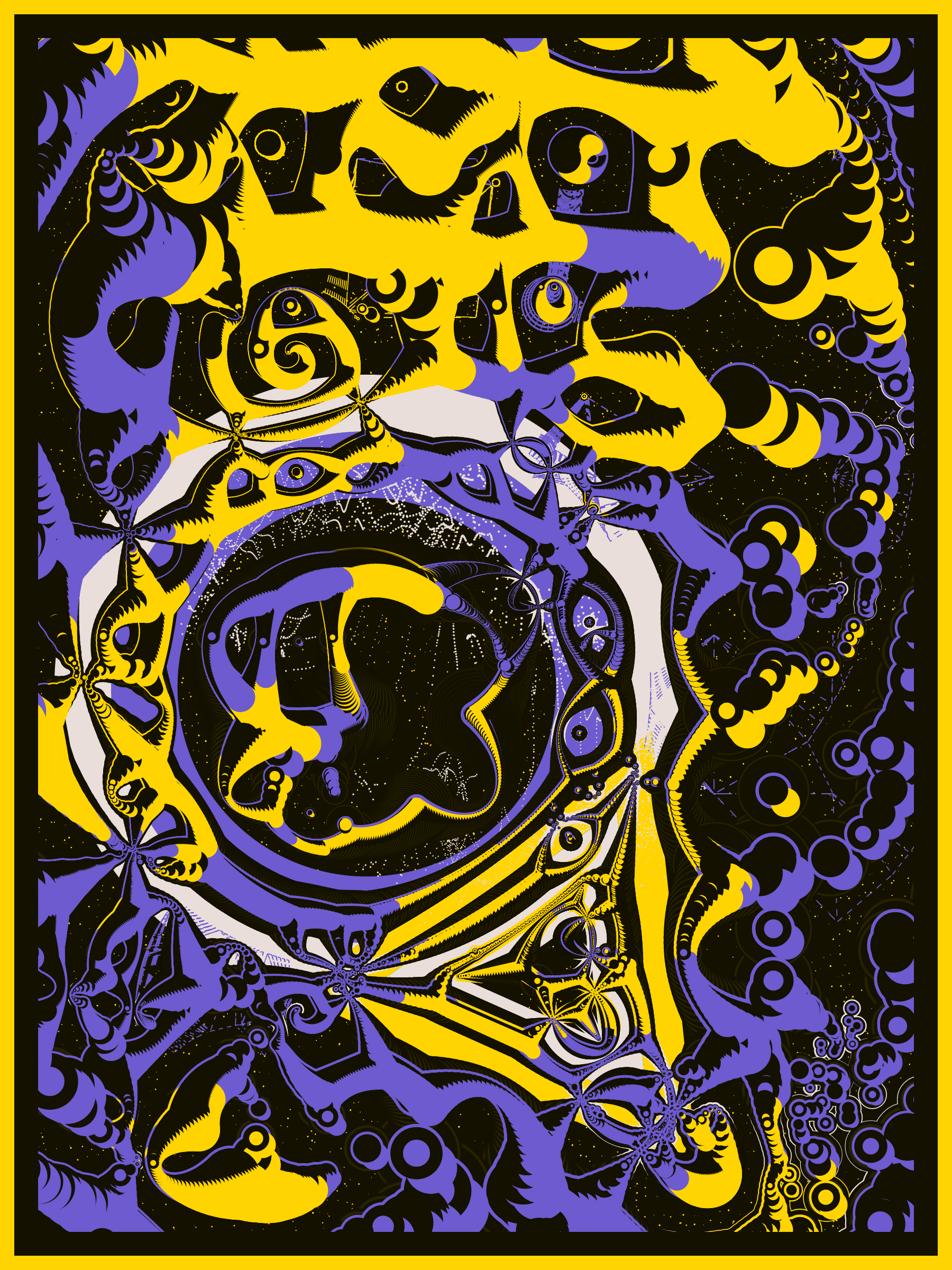 Art Blocks - Art Blocks v2 - Alien DNA #283 - NFT # 294000283