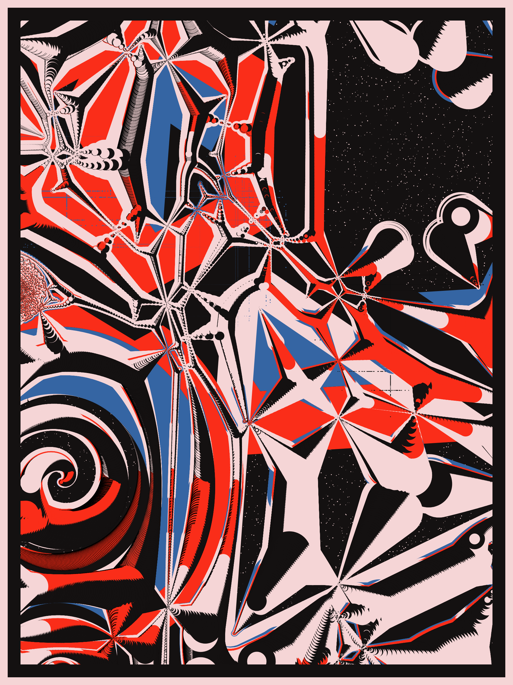 Art Blocks - Art Blocks v2 - Alien DNA #284 - NFT # 294000284