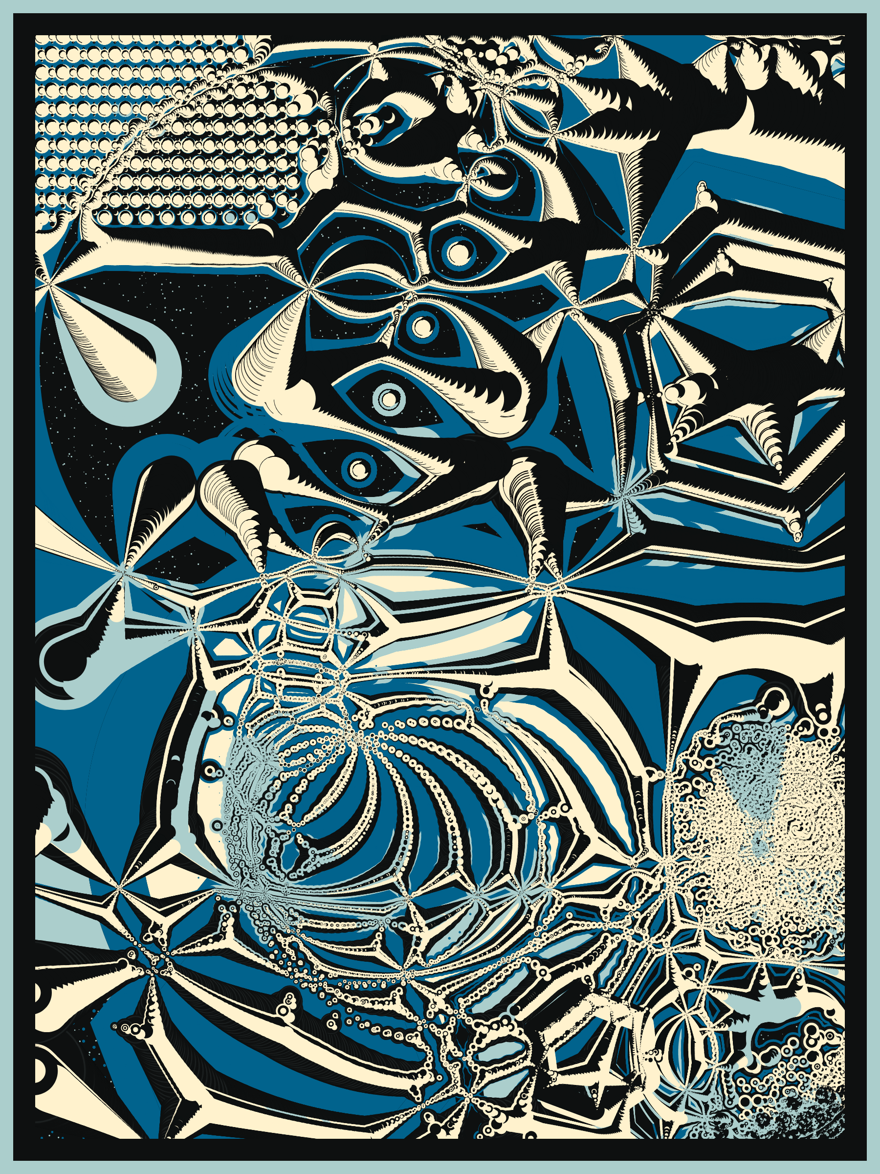 Art Blocks - Art Blocks v2 - Alien DNA #287 - NFT # 294000287