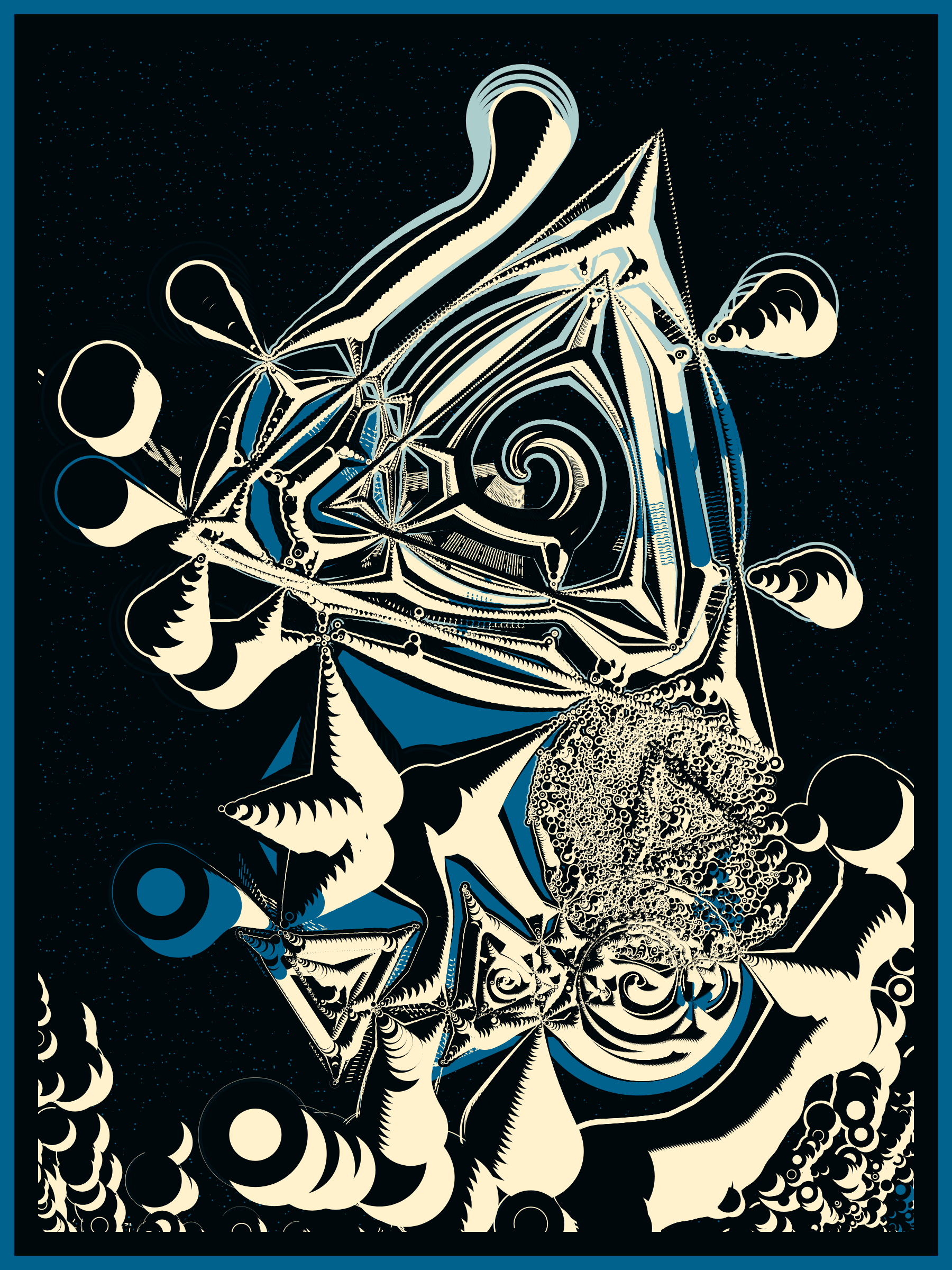 Art Blocks - Art Blocks v2 - Alien DNA #288 - NFT # 294000288