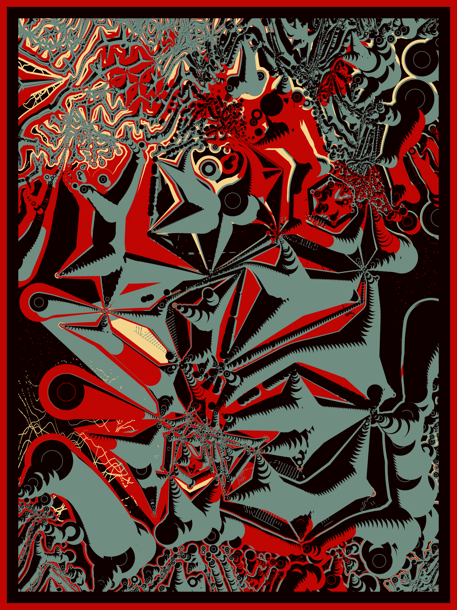 Art Blocks - Art Blocks v2 - Alien DNA #291 - NFT # 294000291