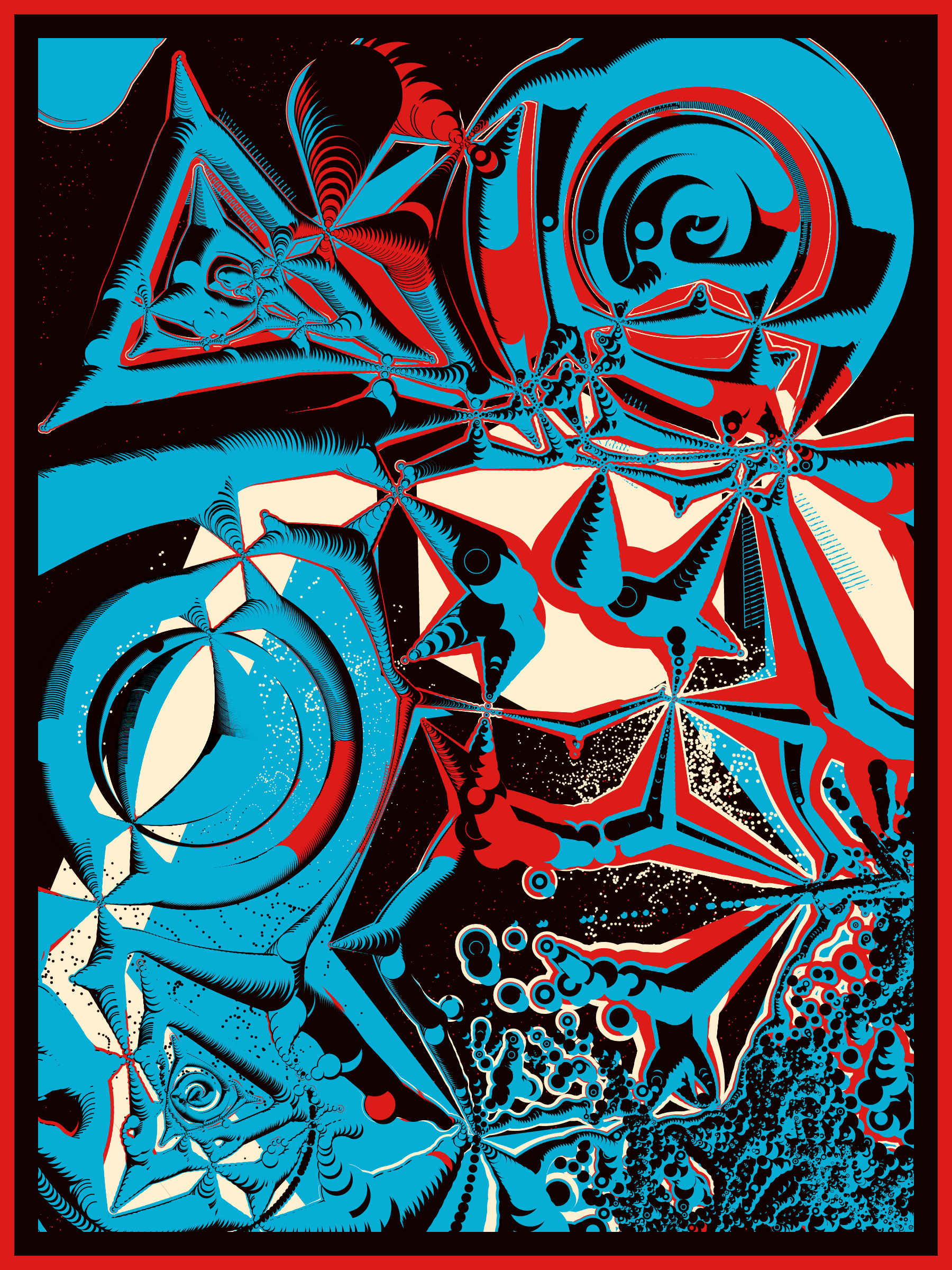 Art Blocks - Art Blocks v2 - Alien DNA #292 - NFT # 294000292