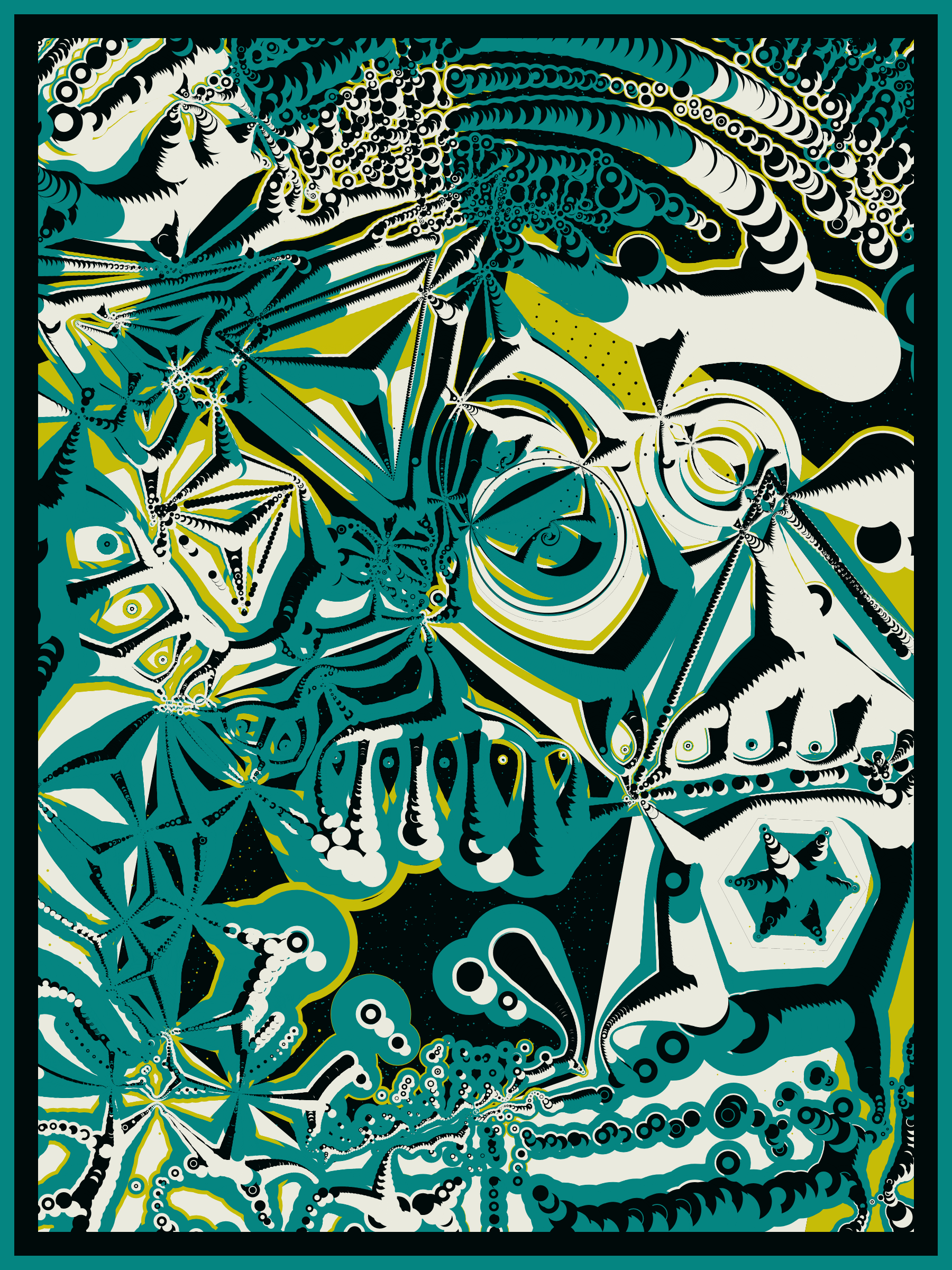 Art Blocks - Art Blocks v2 - Alien DNA #293 - NFT # 294000293