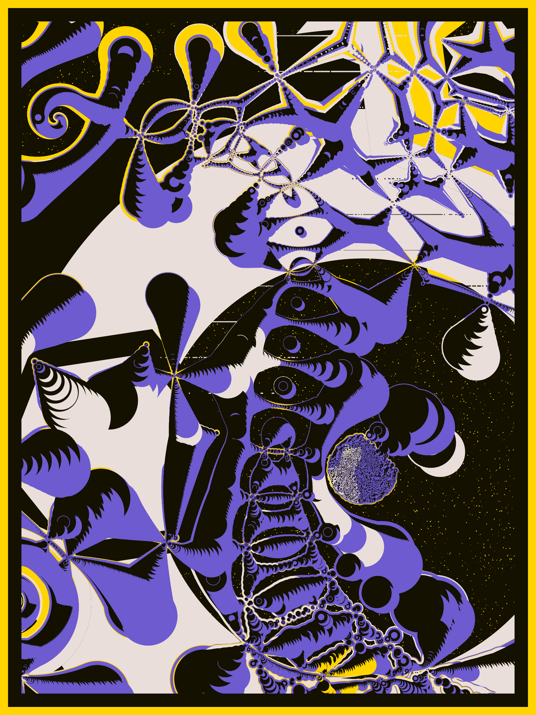 Art Blocks - Art Blocks v2 - Alien DNA #296 - NFT # 294000296