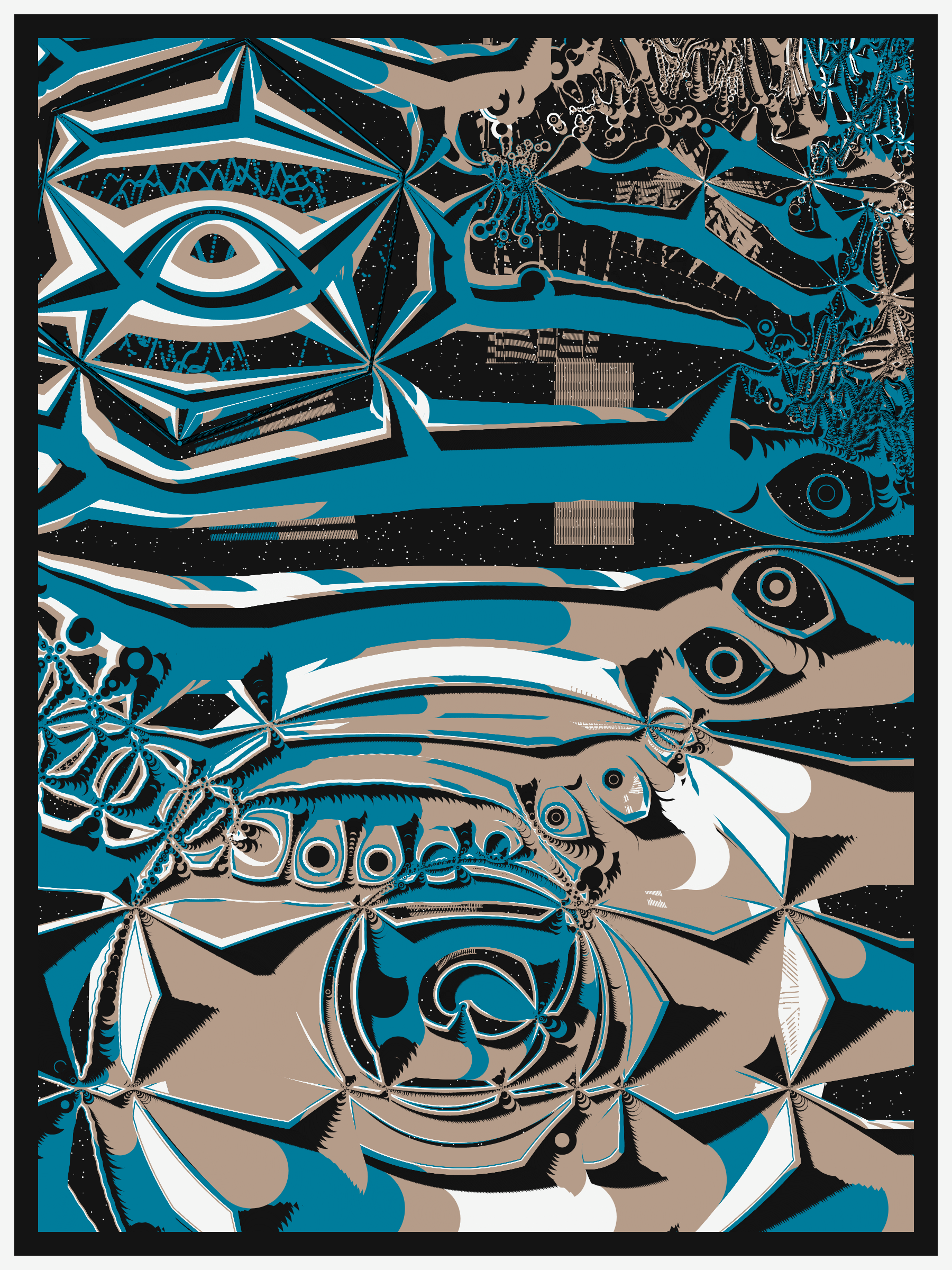 Art Blocks - Art Blocks v2 - Alien DNA #297 - NFT # 294000297