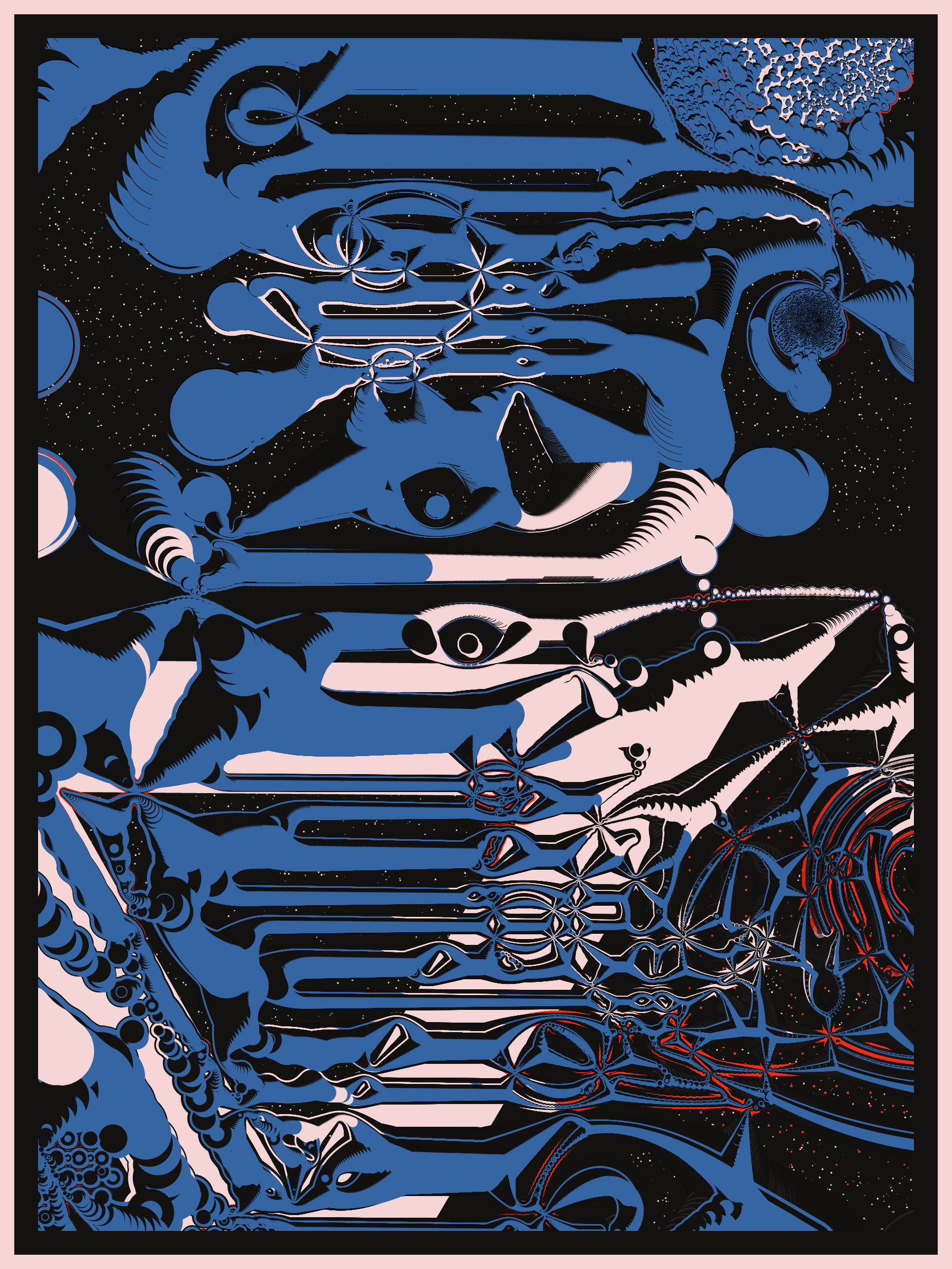 Art Blocks - Art Blocks v2 - Alien DNA #299 - NFT # 294000299