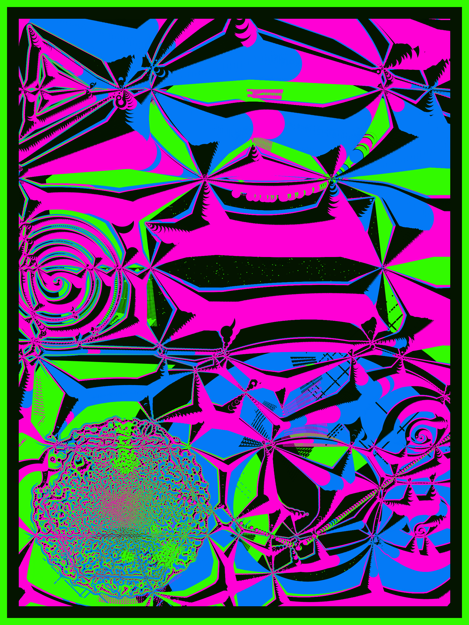 Art Blocks - Art Blocks v2 - Alien DNA #306 - NFT # 294000306