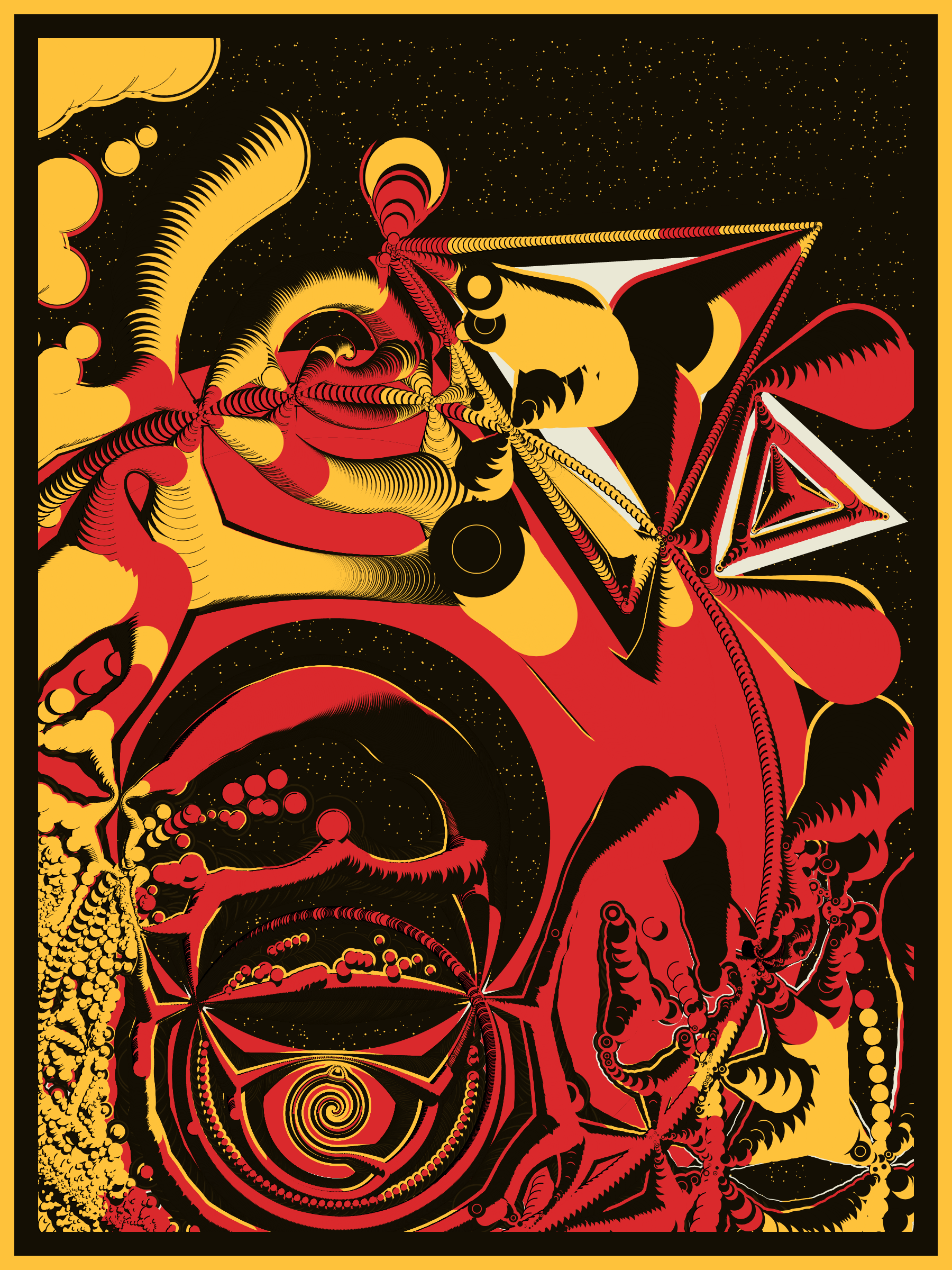 Art Blocks - Art Blocks v2 - Alien DNA #307 - NFT # 294000307