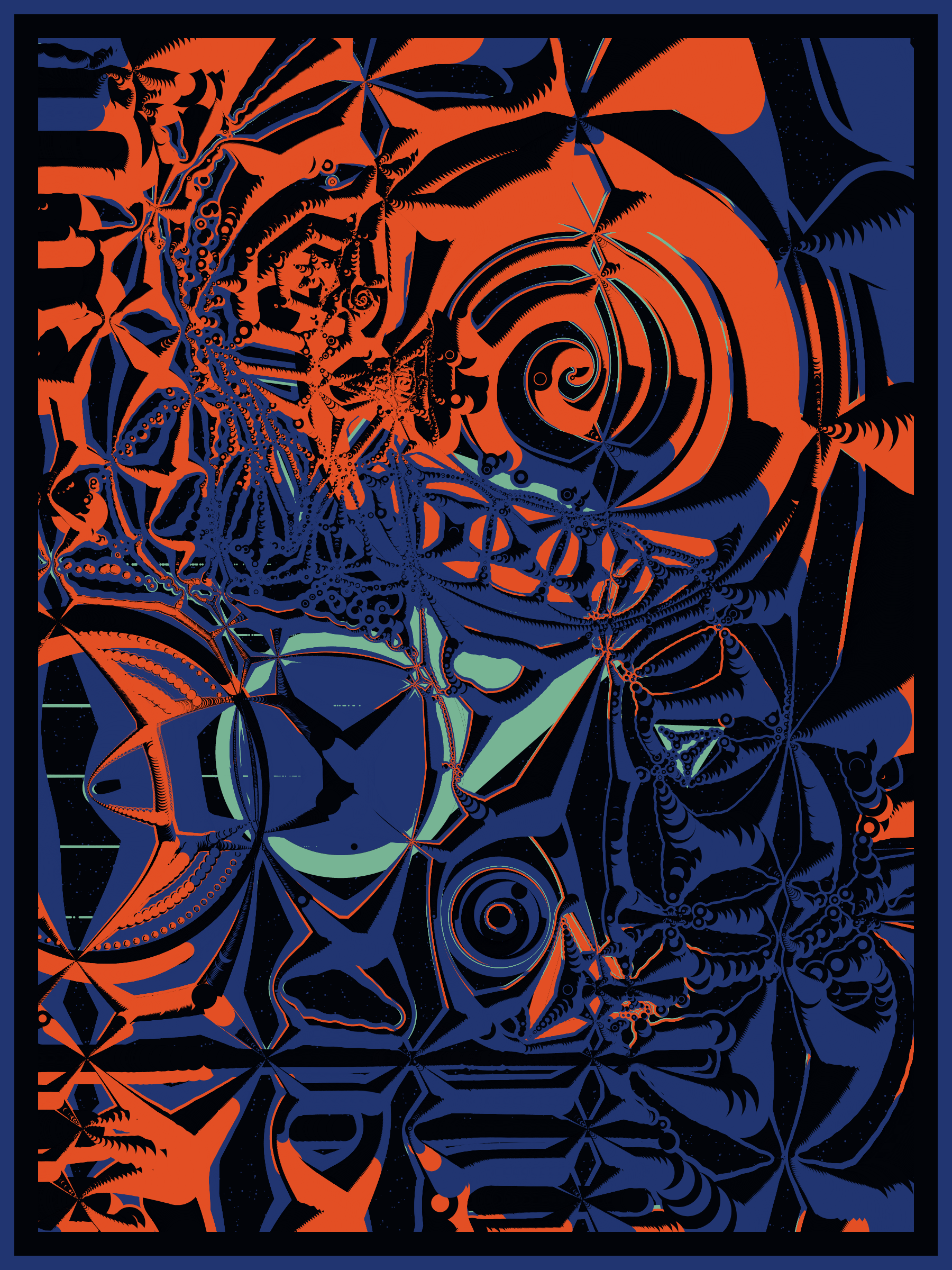 Art Blocks - Art Blocks v2 - Alien DNA #311 - NFT # 294000311