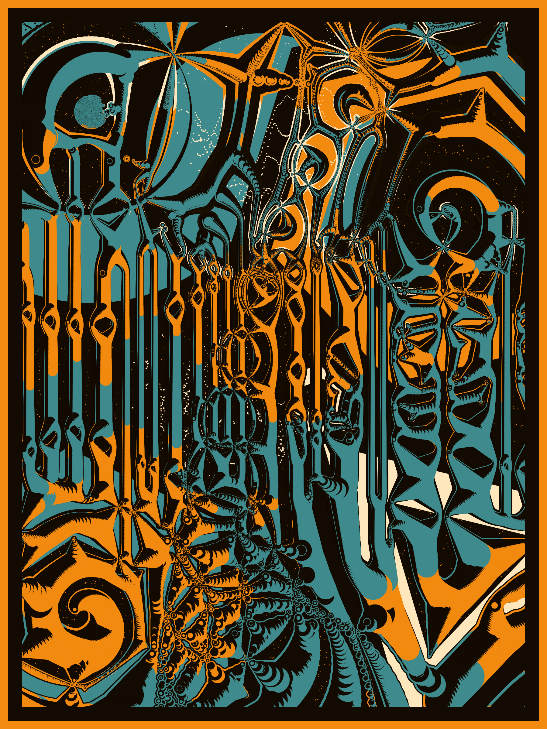 Art Blocks - Art Blocks v2 - Alien DNA #317 - NFT # 294000317