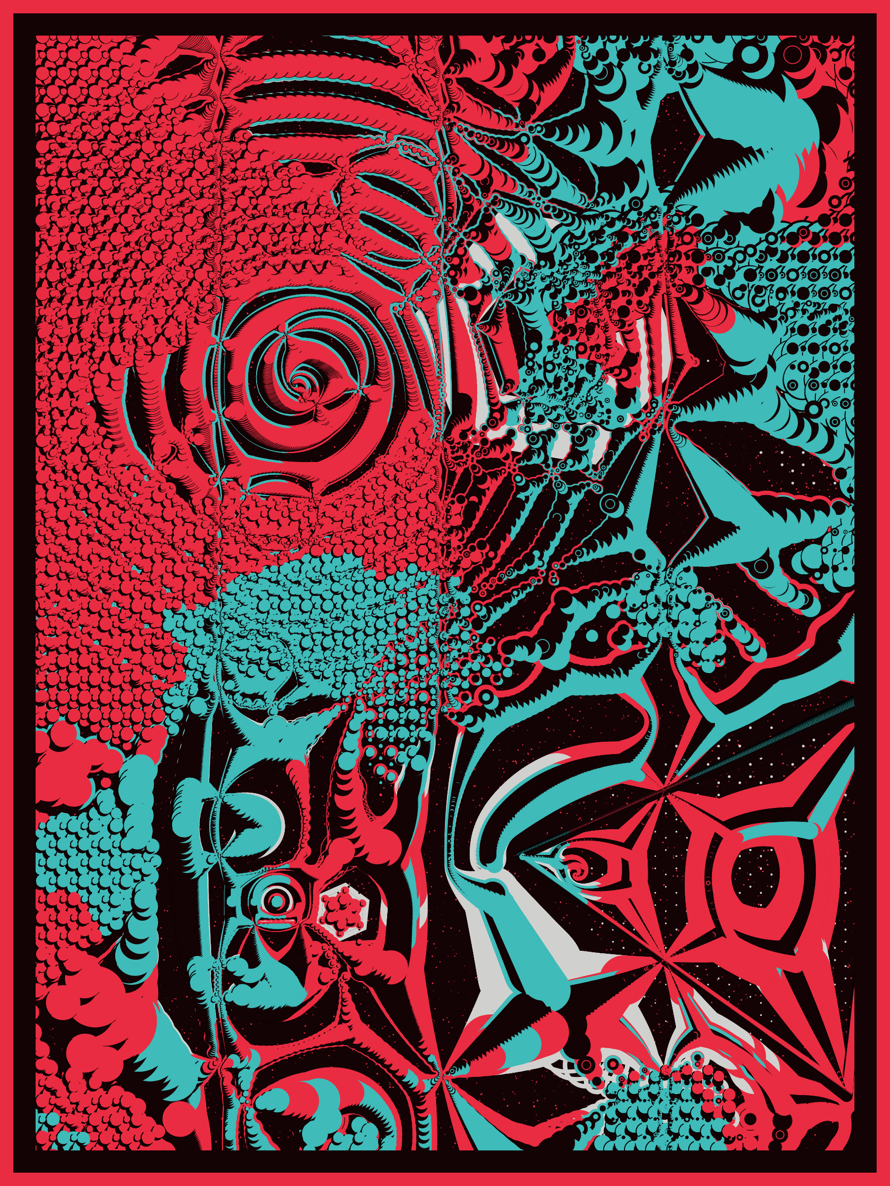 Art Blocks - Art Blocks v2 - Alien DNA #319 - NFT # 294000319