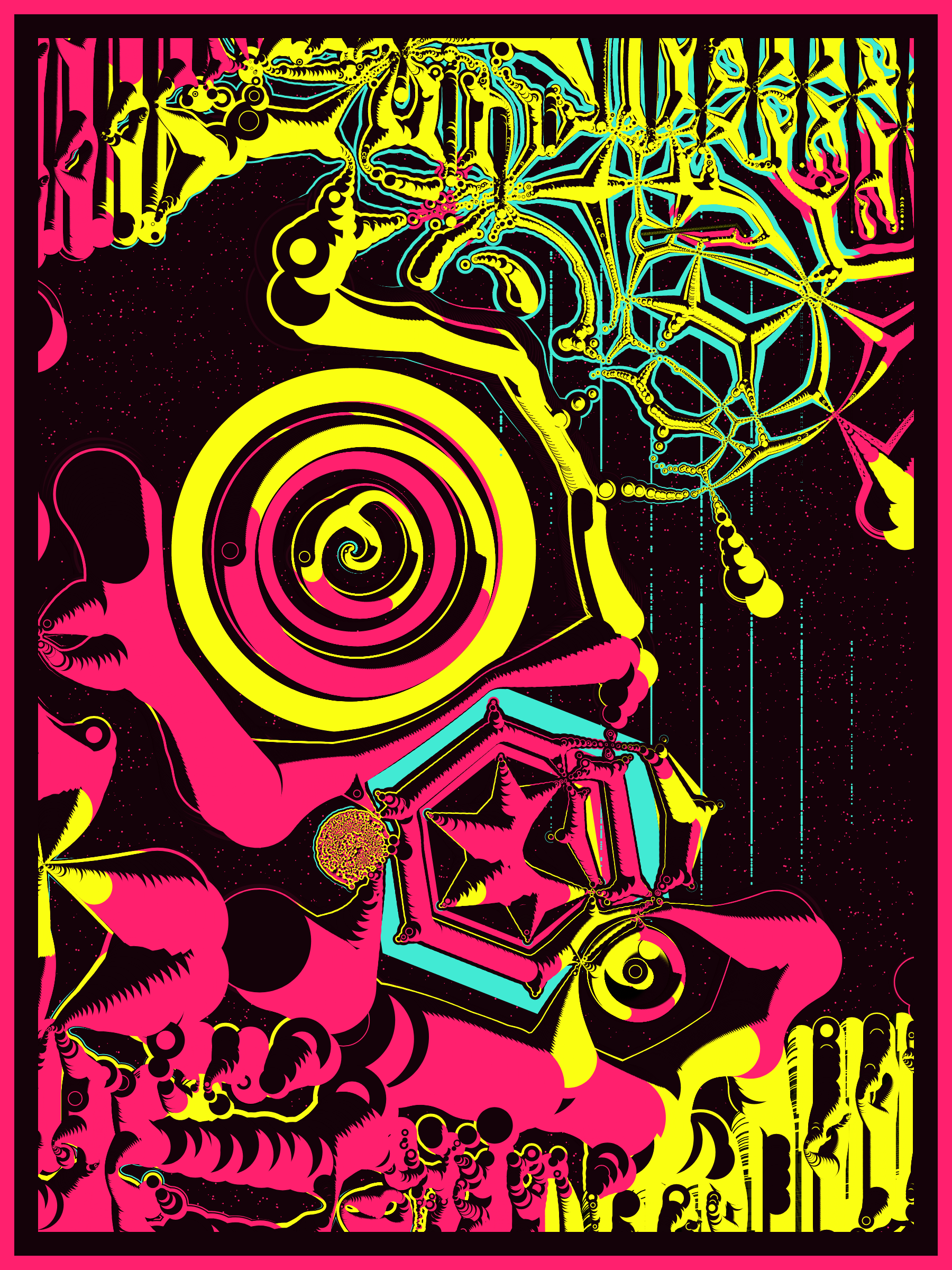 Art Blocks - Art Blocks v2 - Alien DNA #320 - NFT # 294000320