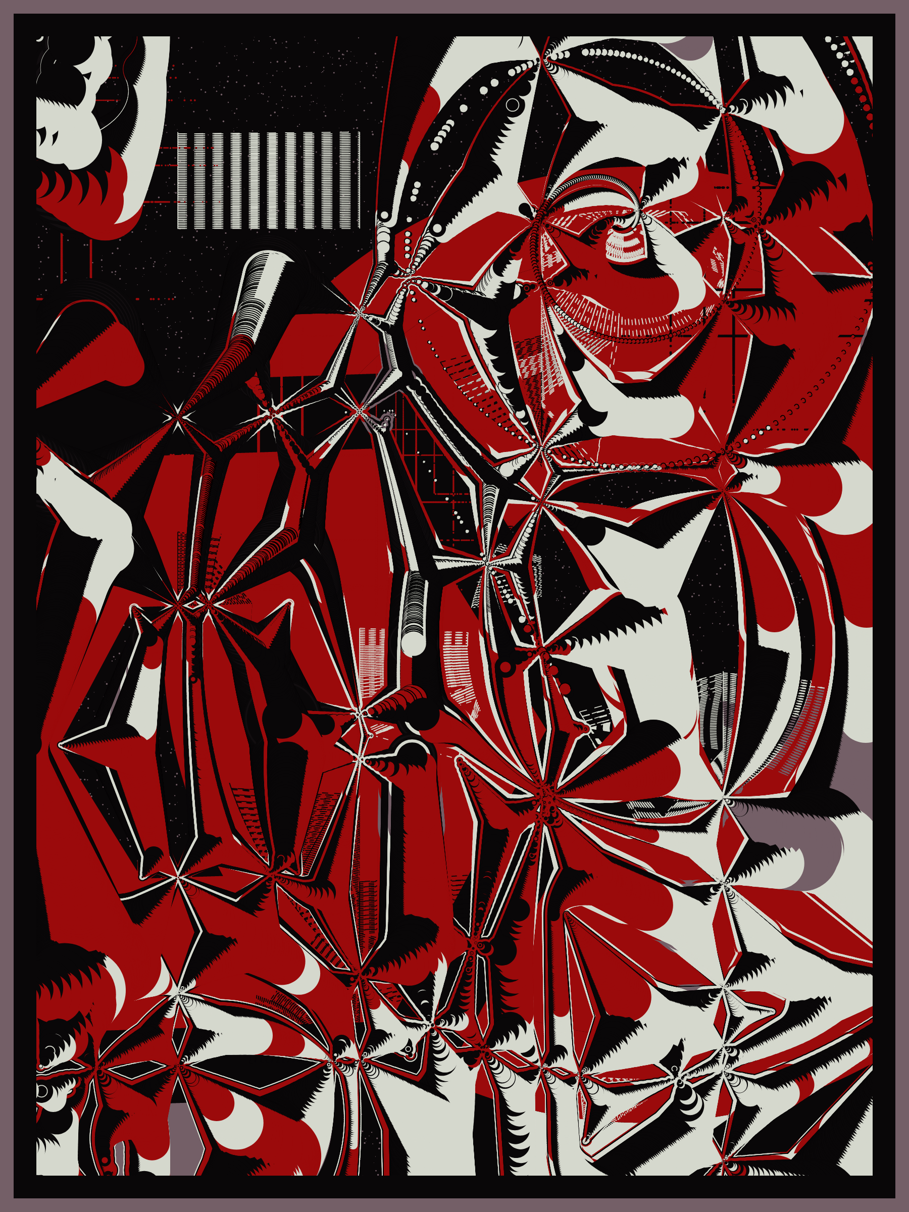 Art Blocks - Art Blocks v2 - Alien DNA #322 - NFT # 294000322