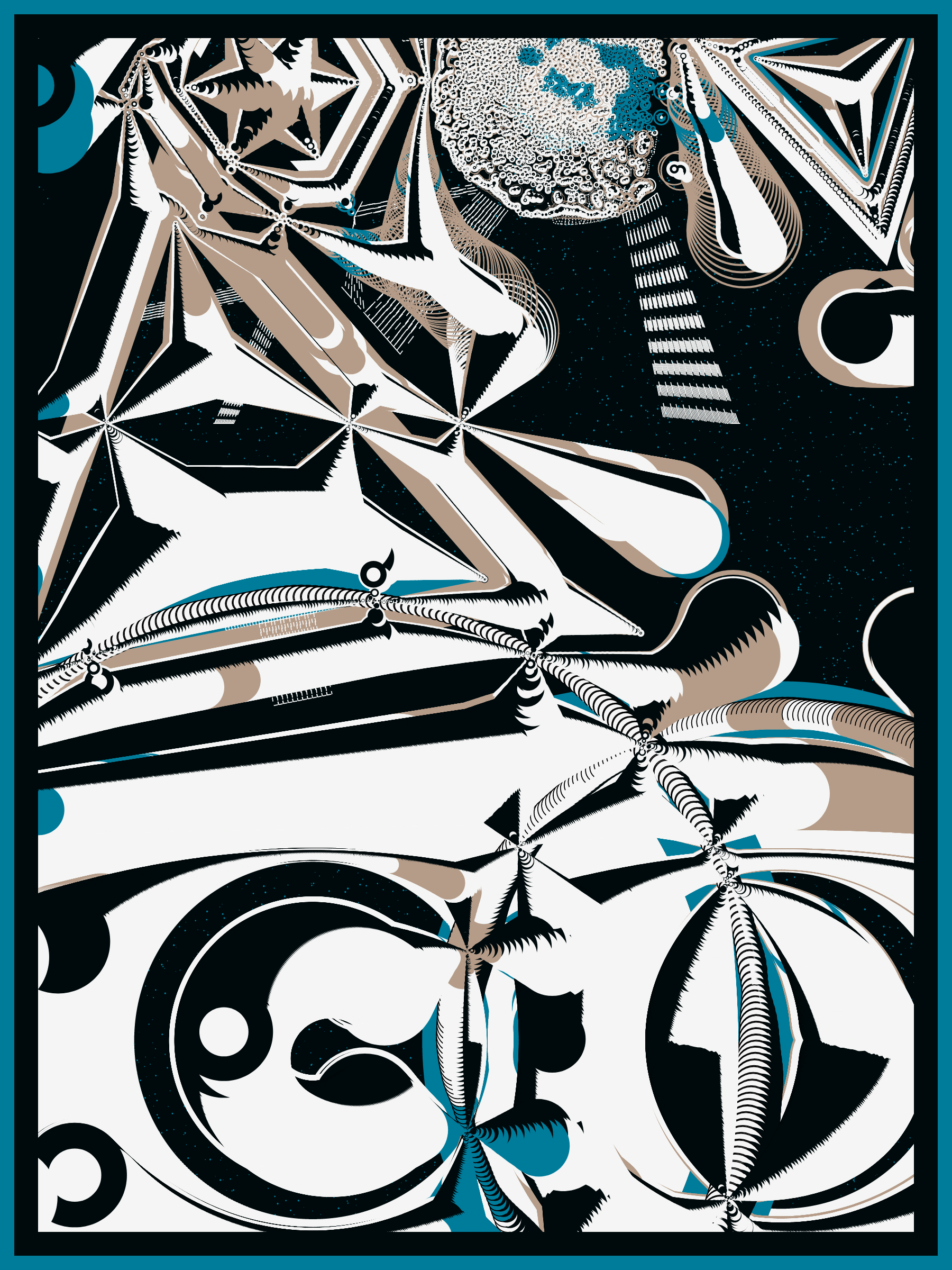 Art Blocks - Art Blocks v2 - Alien DNA #328 - NFT # 294000328