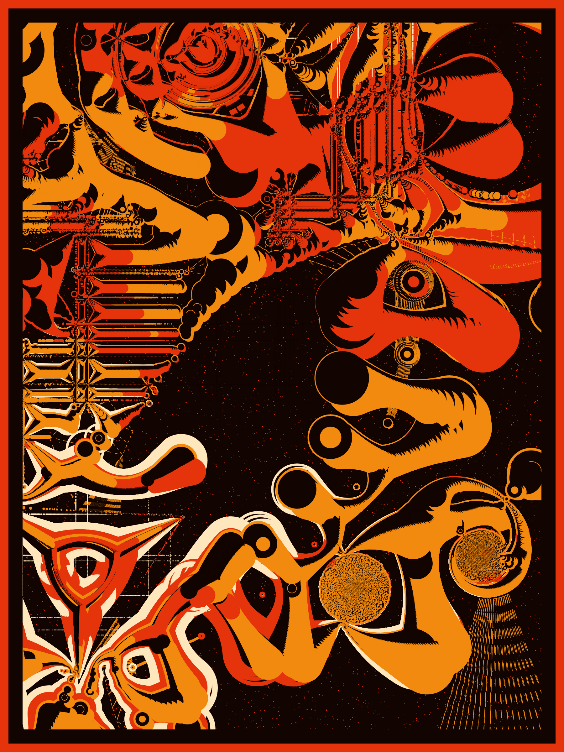 Art Blocks - Art Blocks v2 - Alien DNA #329 - NFT # 294000329