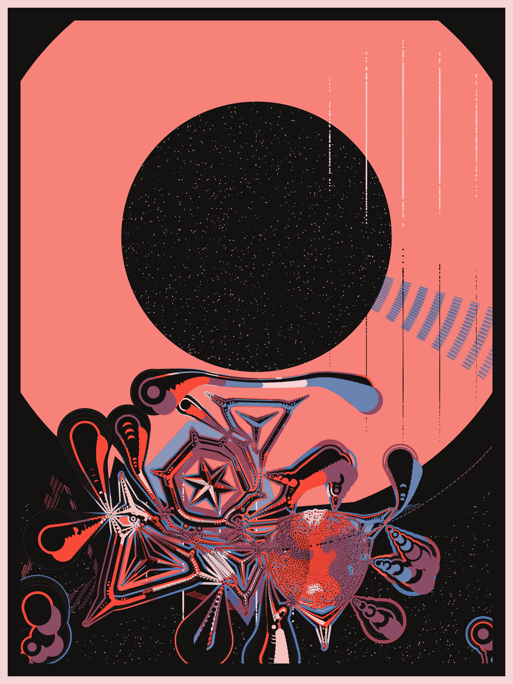 Art Blocks - Art Blocks v2 - Alien DNA #332 - NFT # 294000332