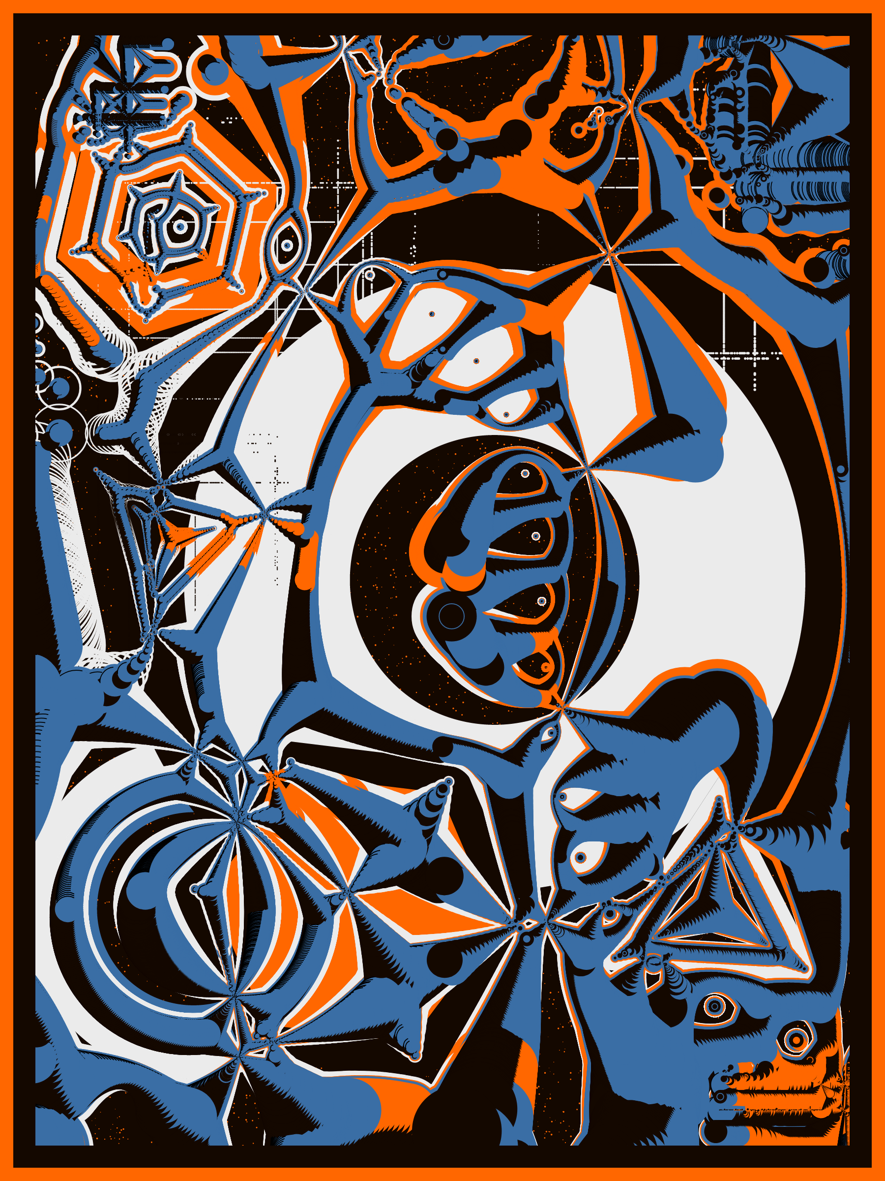 Art Blocks - Art Blocks v2 - Alien DNA #334 - NFT # 294000334