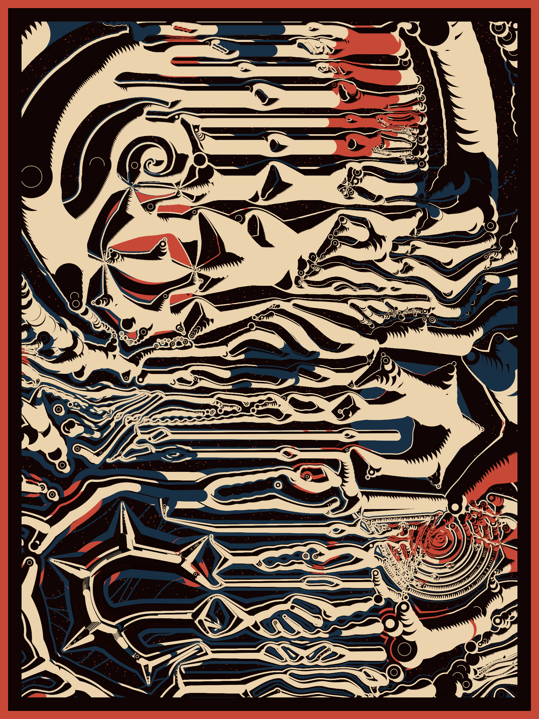 Art Blocks - Art Blocks v2 - Alien DNA #336 - NFT # 294000336