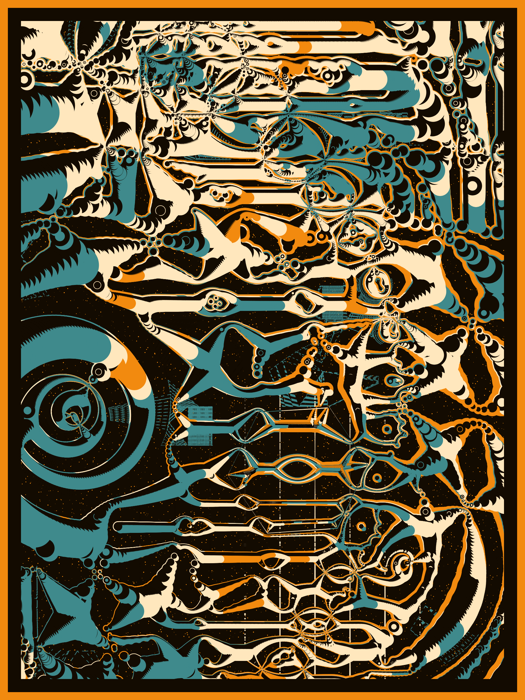 Art Blocks - Art Blocks v2 - Alien DNA #338 - NFT # 294000338