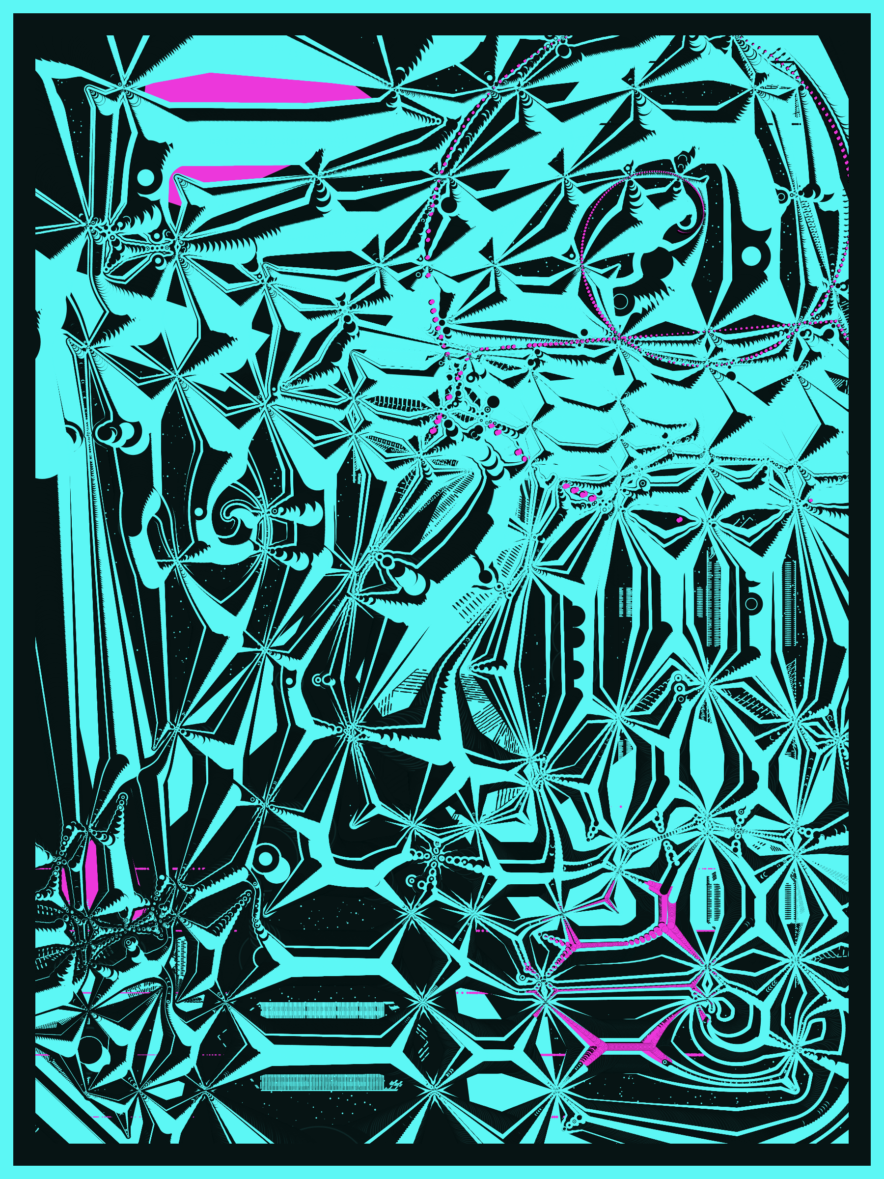 Art Blocks - Art Blocks v2 - Alien DNA #339 - NFT # 294000339