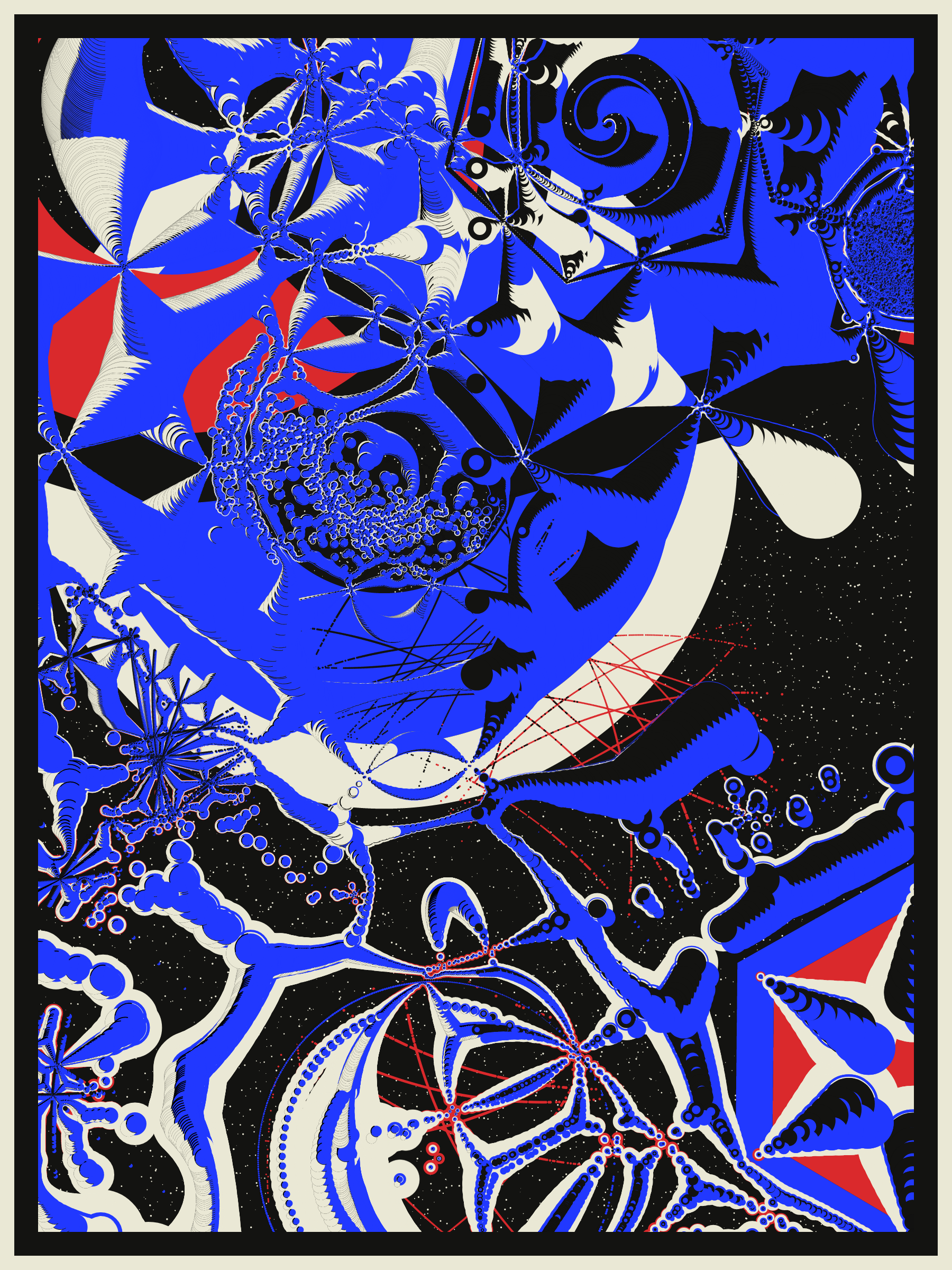 Art Blocks - Art Blocks v2 - Alien DNA #345 - NFT # 294000345