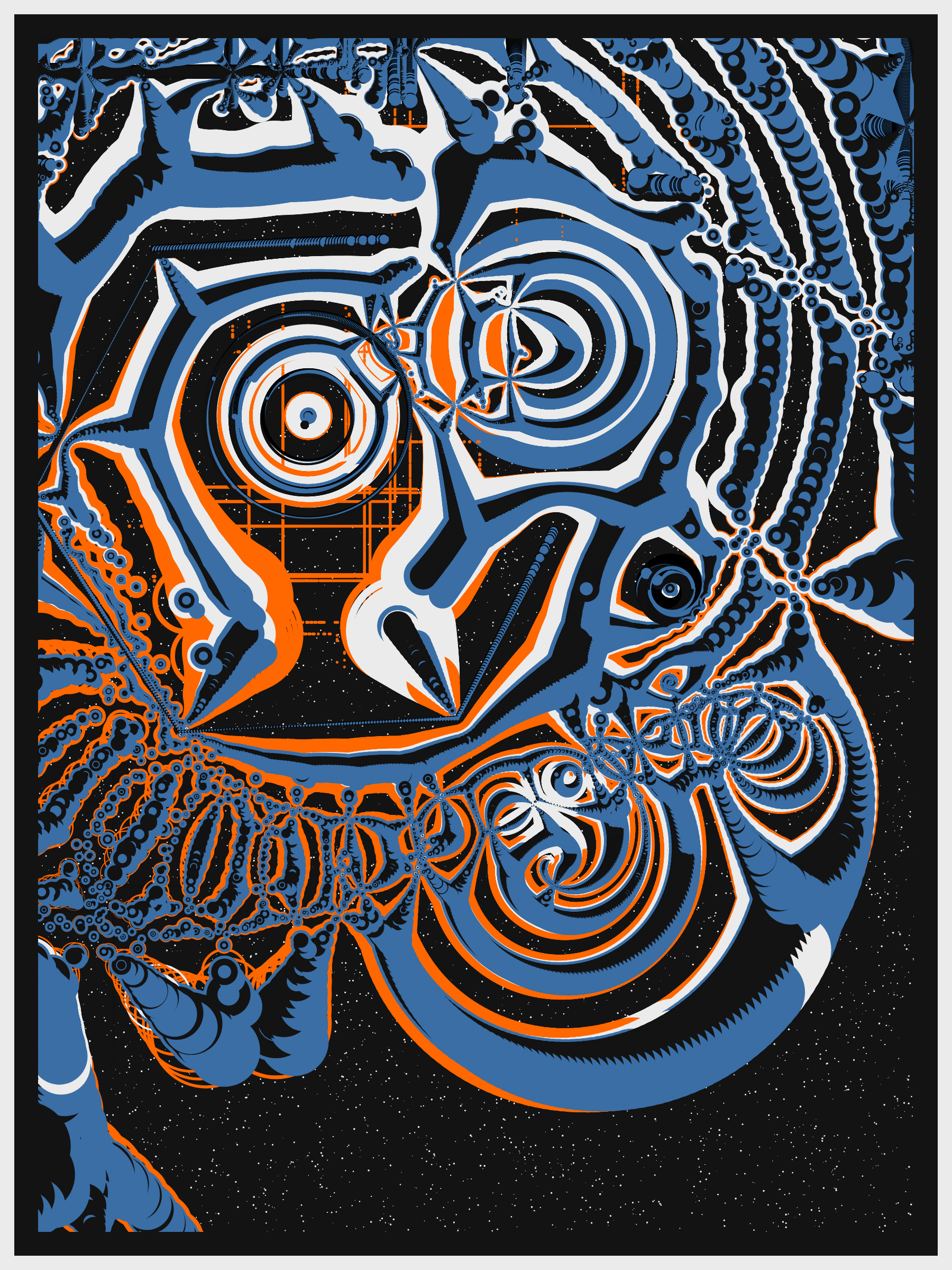 Art Blocks - Art Blocks v2 - Alien DNA #349 - NFT # 294000349