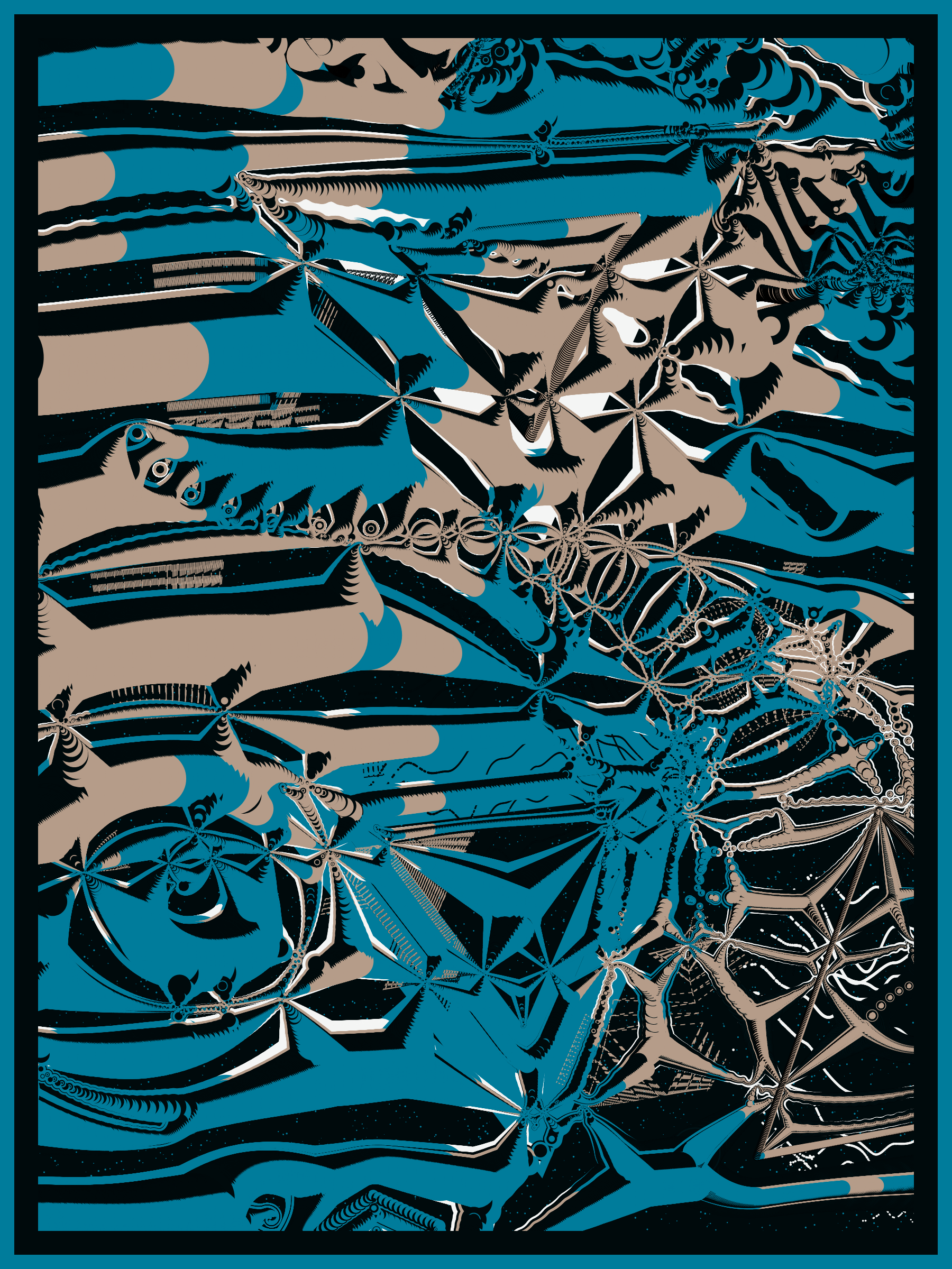 Art Blocks - Art Blocks v2 - Alien DNA #352 - NFT # 294000352