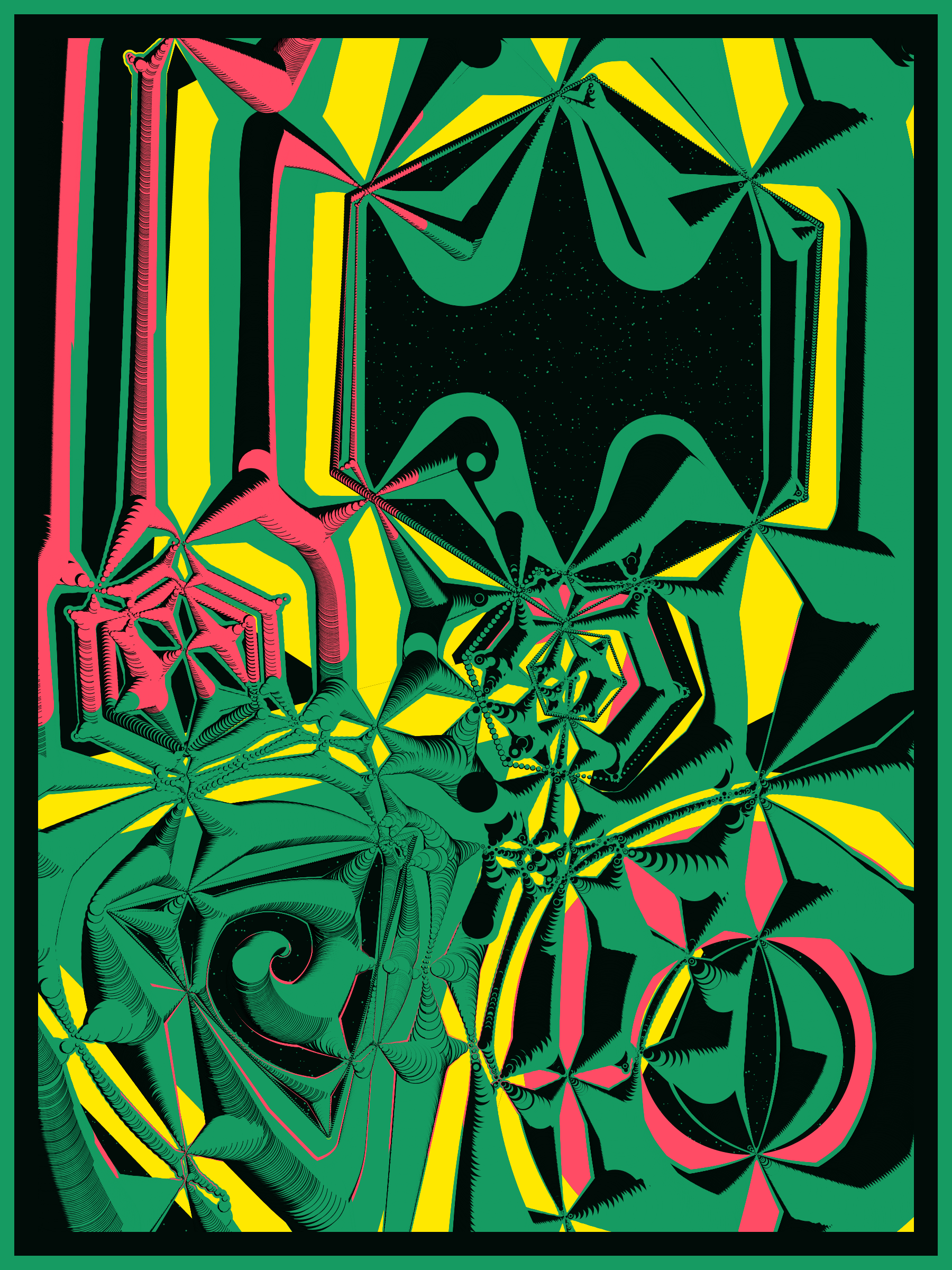 Art Blocks - Art Blocks v2 - Alien DNA #353 - NFT # 294000353