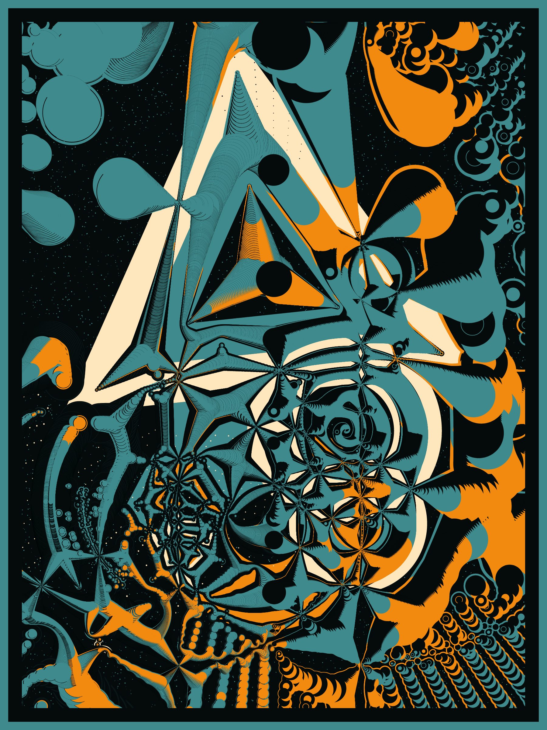 Art Blocks - Art Blocks v2 - Alien DNA #354 - NFT # 294000354