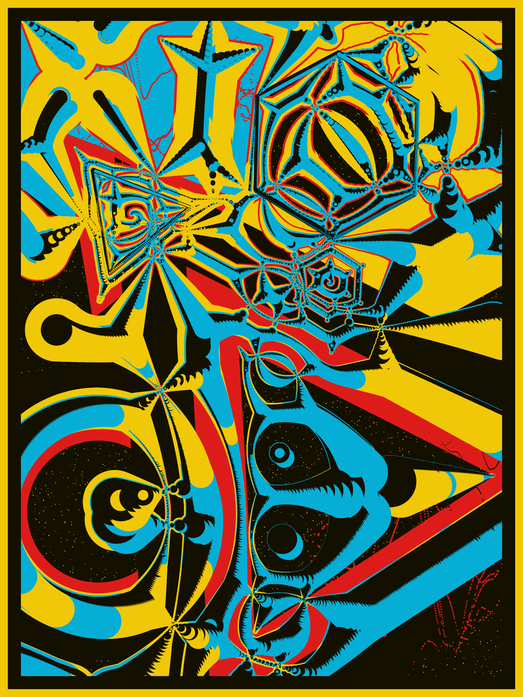 Art Blocks - Art Blocks v2 - Alien DNA #357 - NFT # 294000357