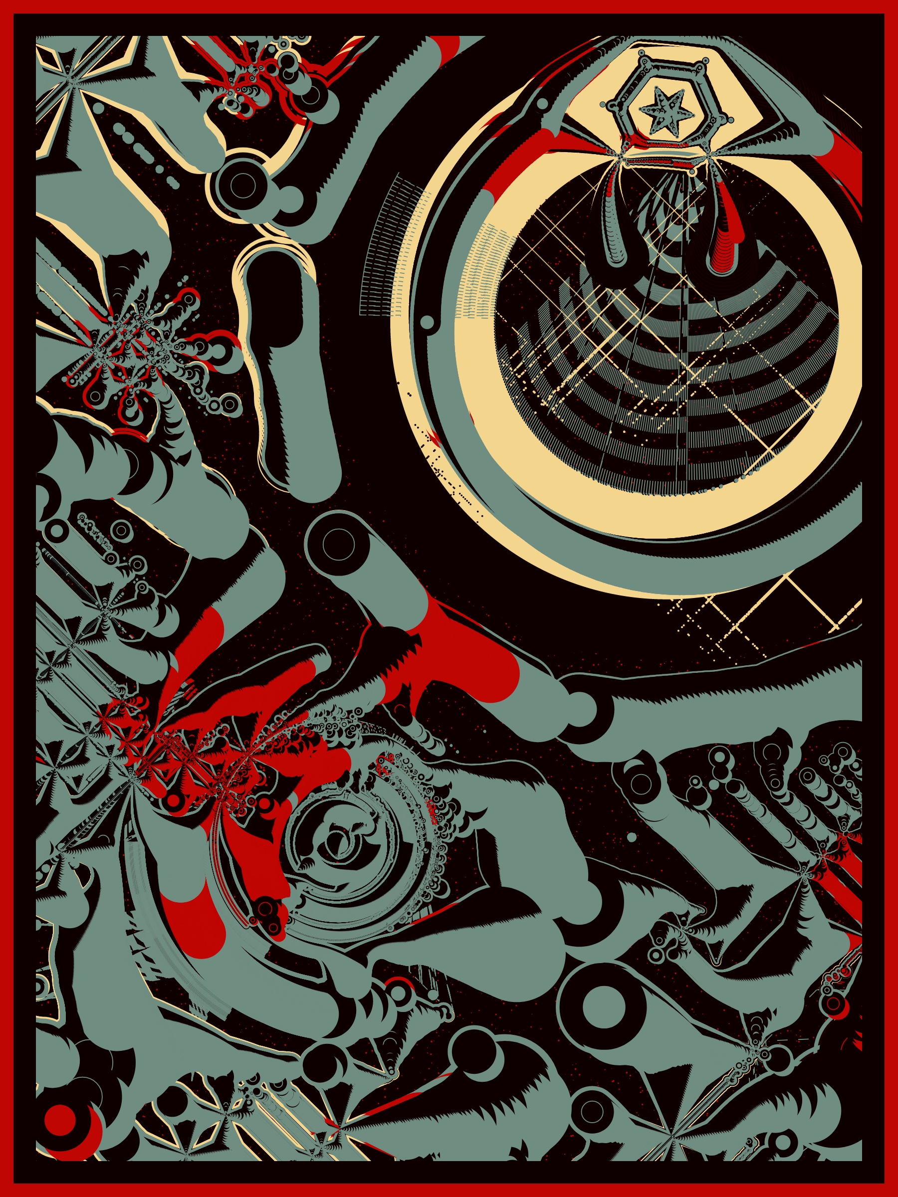 Art Blocks - Art Blocks v2 - Alien DNA #359 - NFT # 294000359