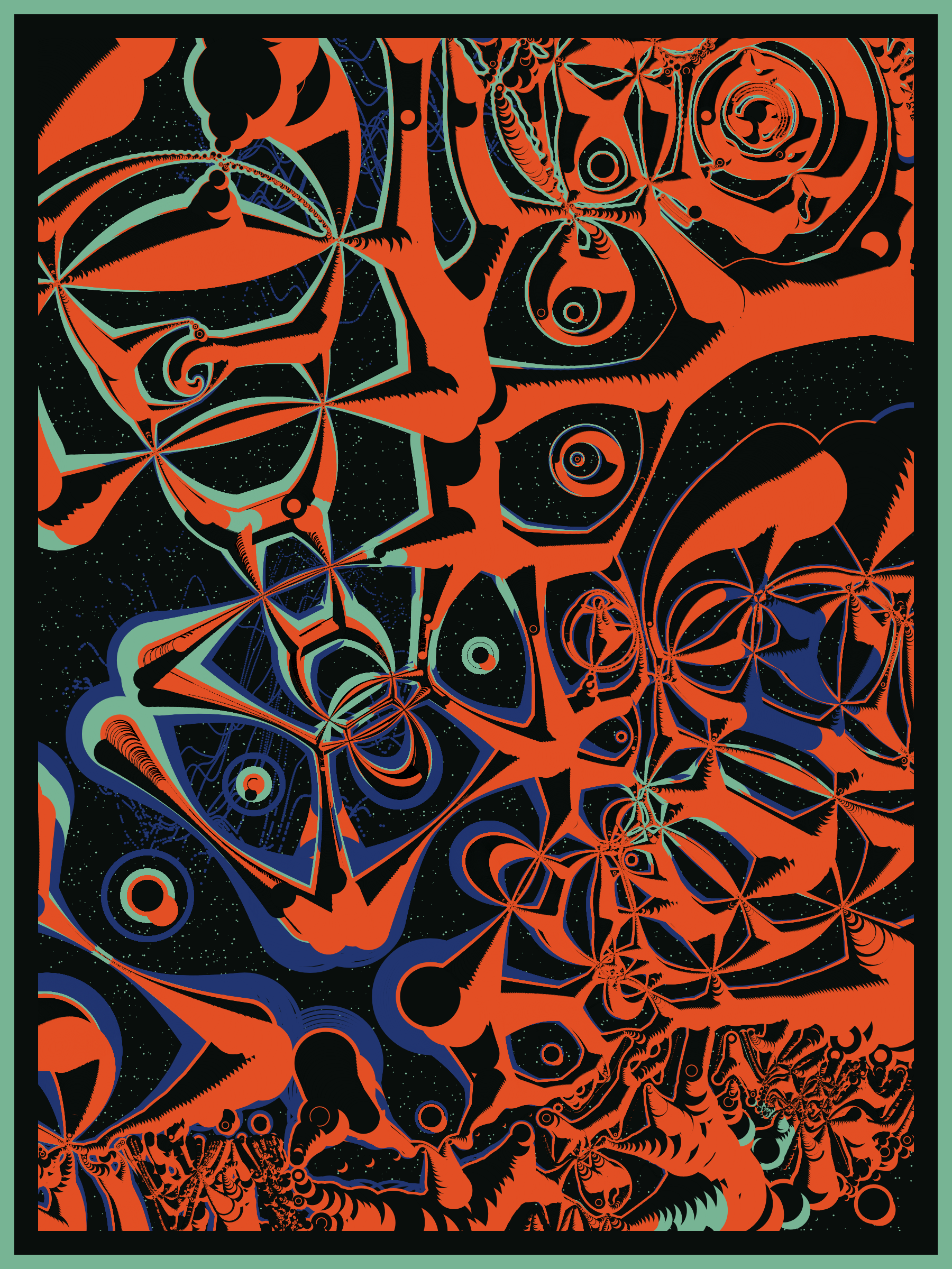 Art Blocks - Art Blocks v2 - Alien DNA #364 - NFT # 294000364