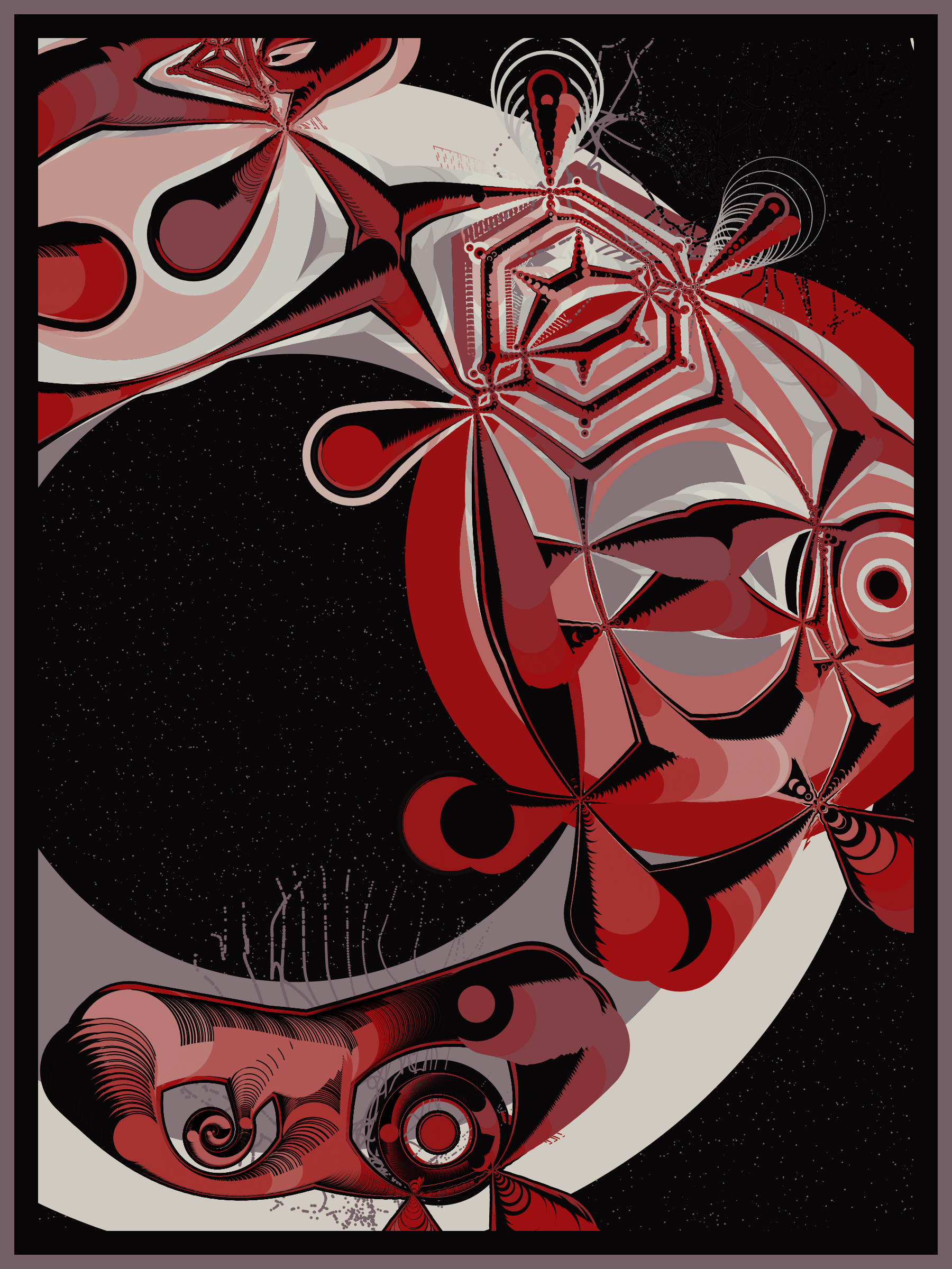 Art Blocks - Art Blocks v2 - Alien DNA #366 - NFT # 294000366