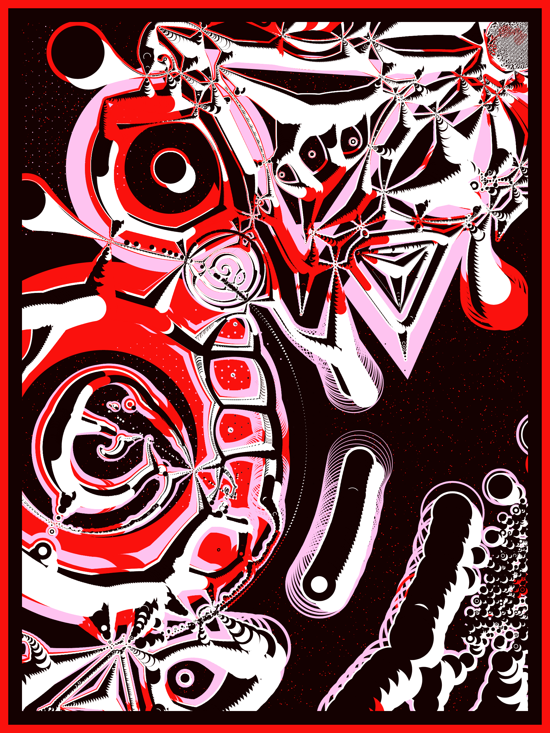 Art Blocks - Art Blocks v2 - Alien DNA #372 - NFT # 294000372