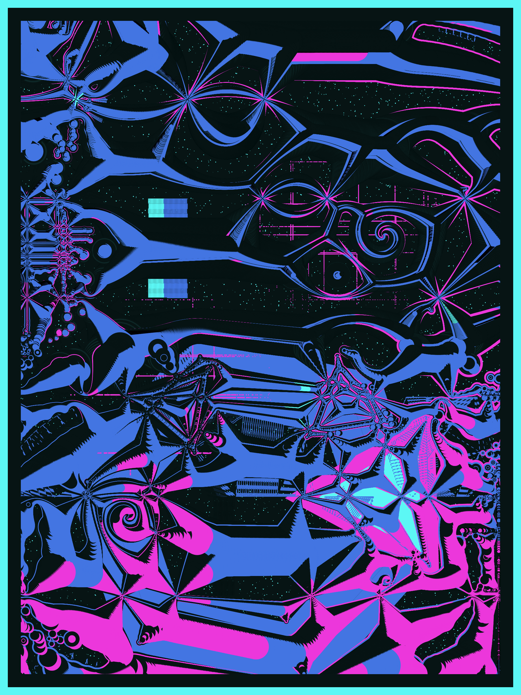 Art Blocks - Art Blocks v2 - Alien DNA #373 - NFT # 294000373