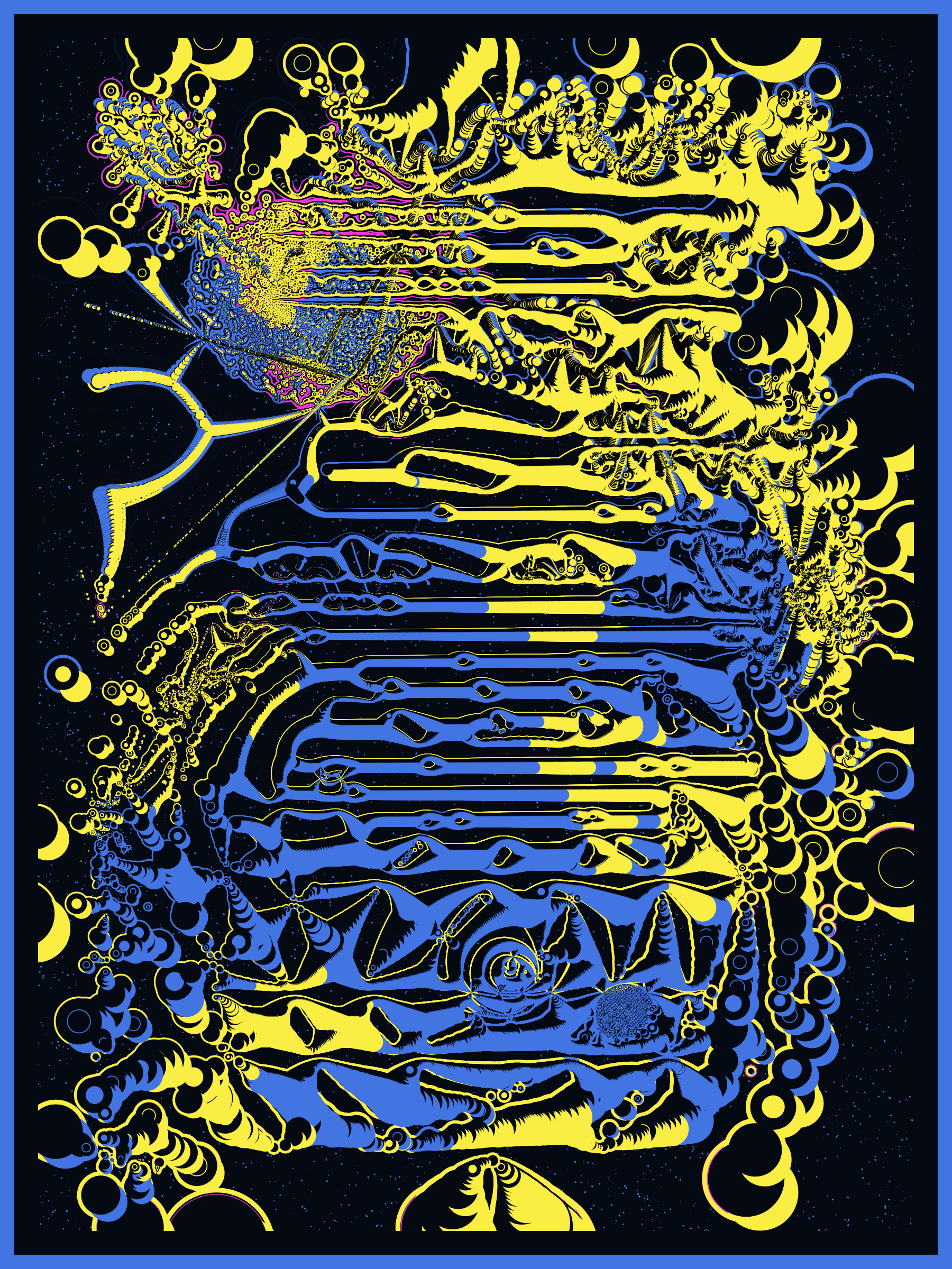 Art Blocks - Art Blocks v2 - Alien DNA #377 - NFT # 294000377