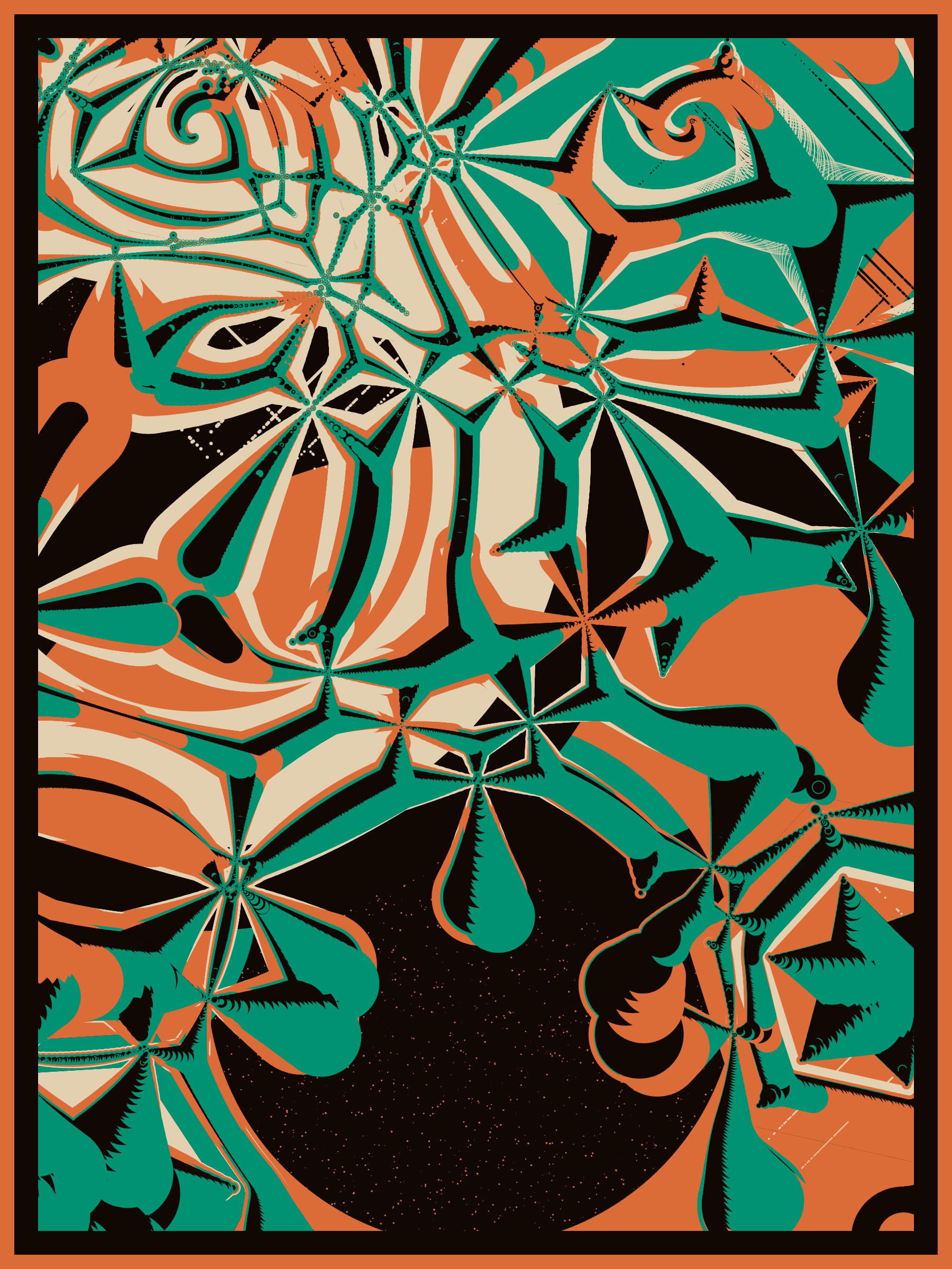 Art Blocks - Art Blocks v2 - Alien DNA #379 - NFT # 294000379