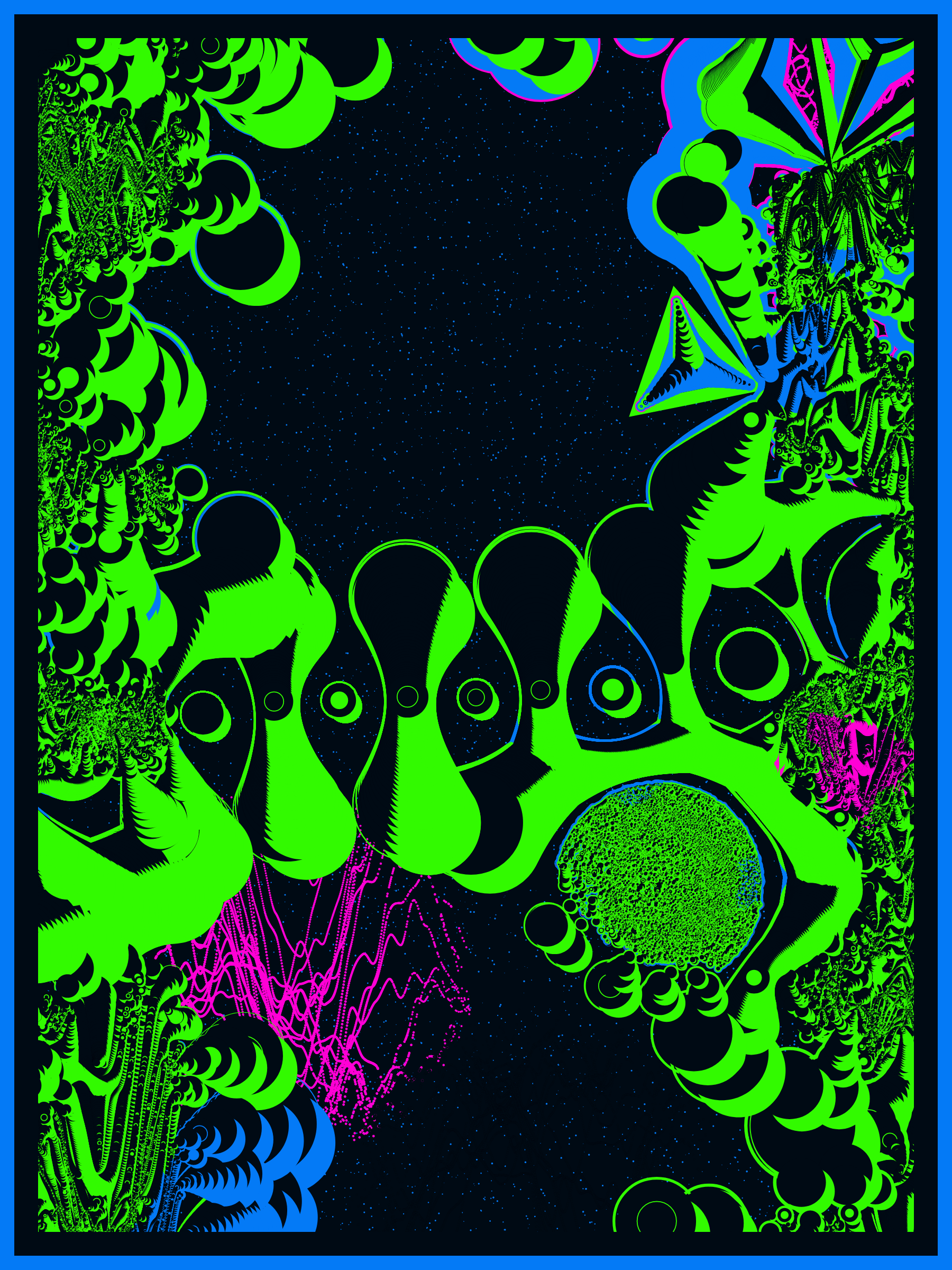 Art Blocks - Art Blocks v2 - Alien DNA #383 - NFT # 294000383