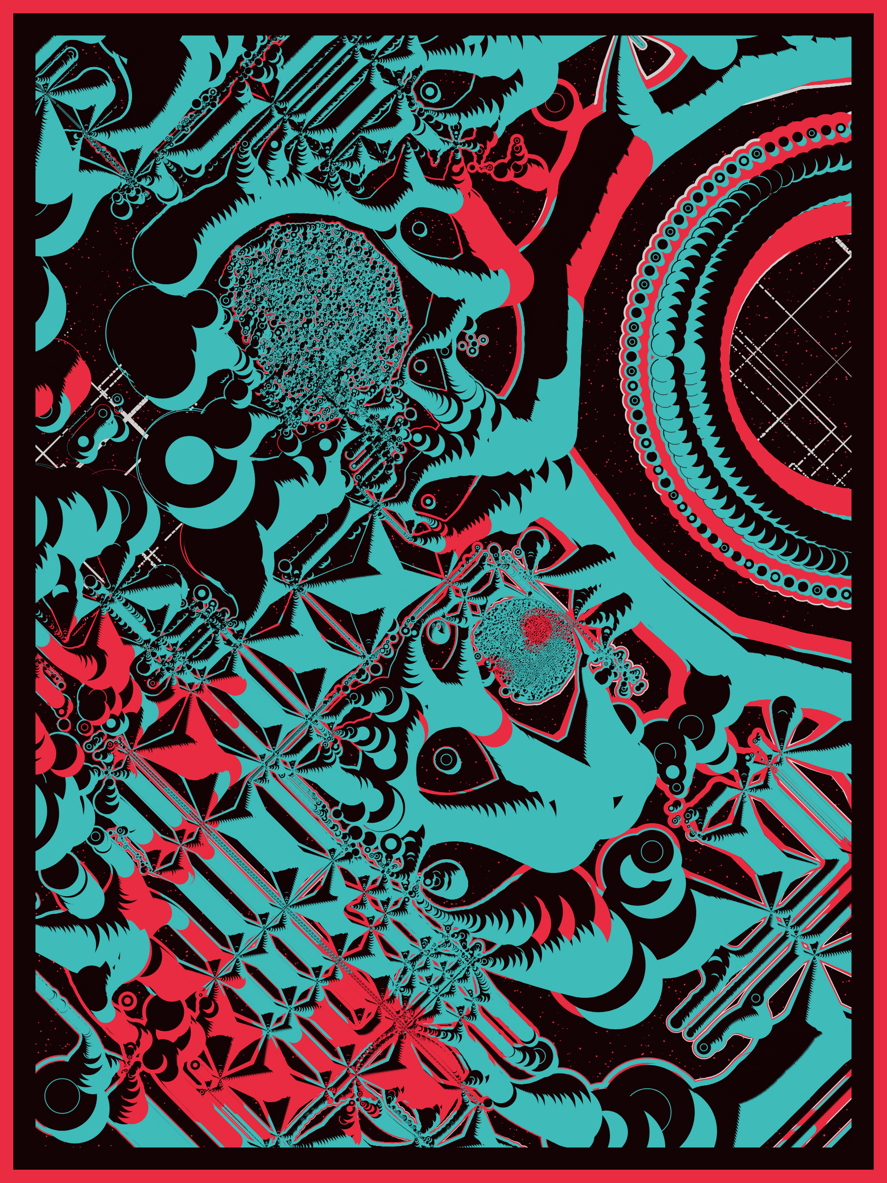 Art Blocks - Art Blocks v2 - Alien DNA #384 - NFT # 294000384