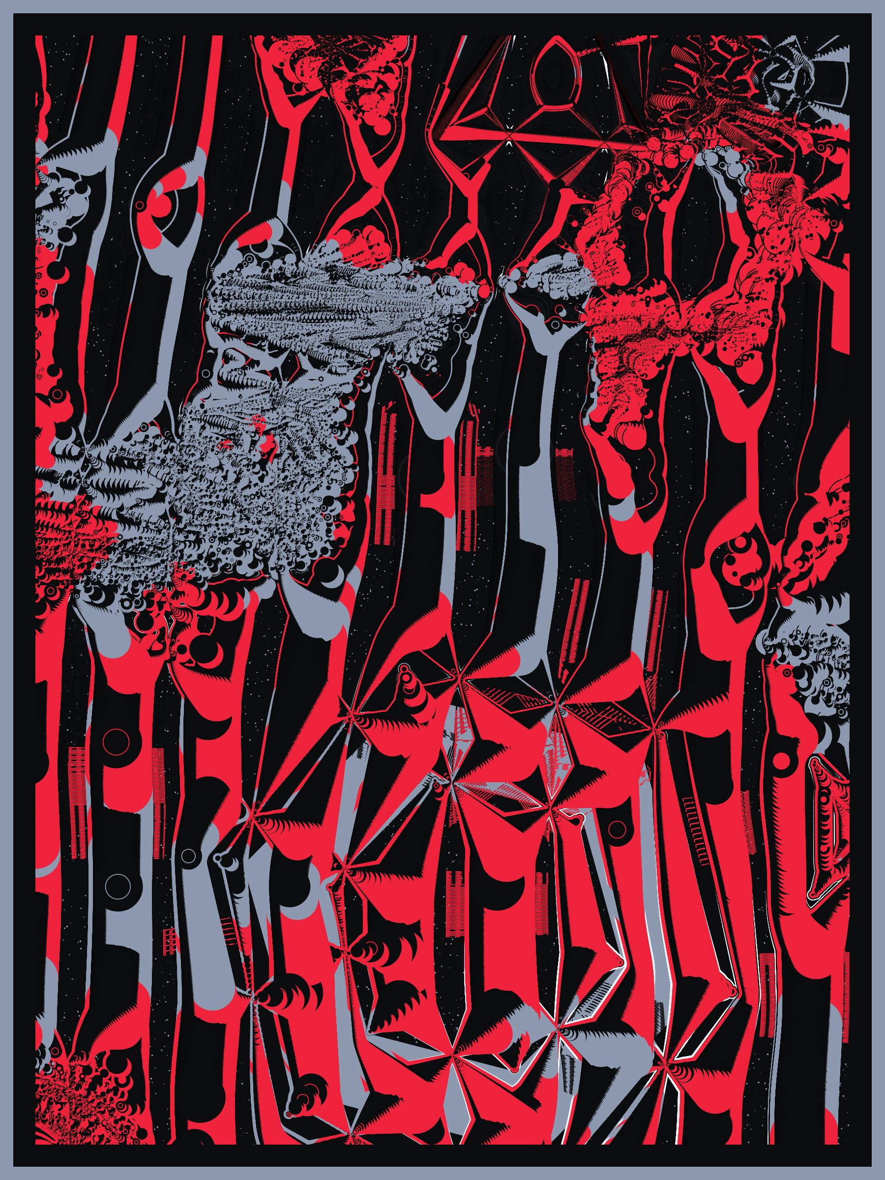 Art Blocks - Art Blocks v2 - Alien DNA #389 - NFT # 294000389