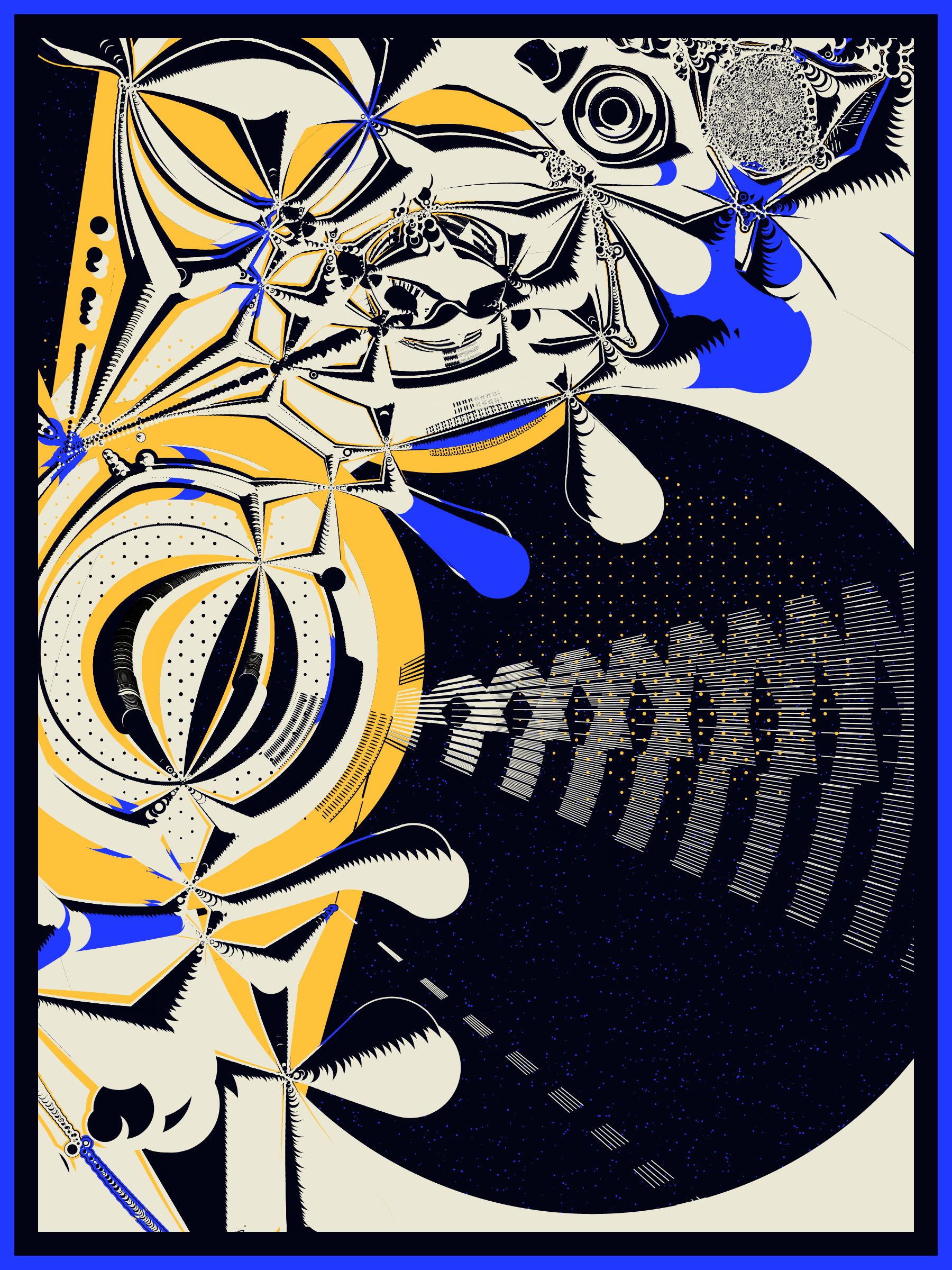 Art Blocks - Art Blocks v2 - Alien DNA #390 - NFT # 294000390