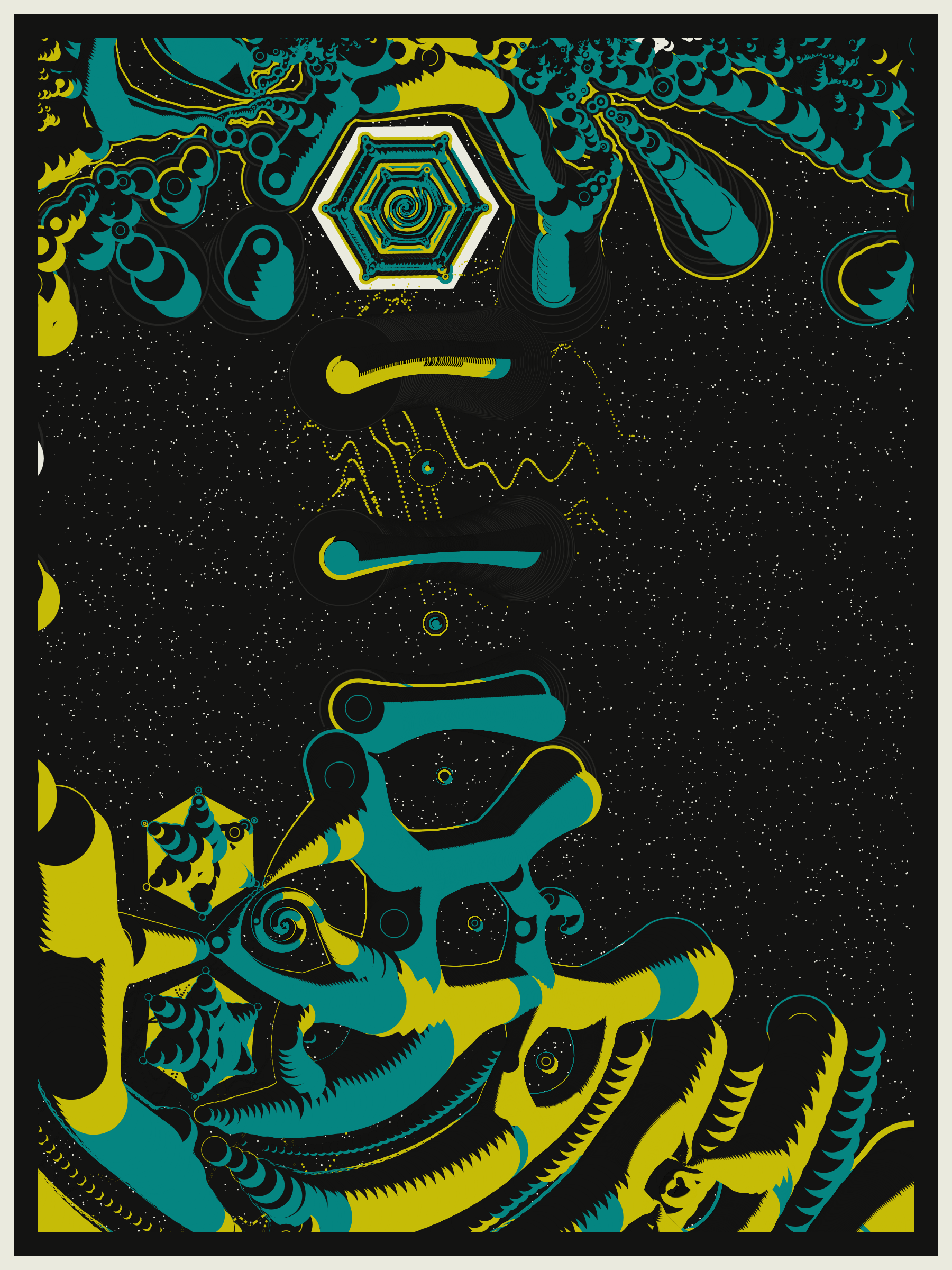 Art Blocks - Art Blocks v2 - Alien DNA #399 - NFT # 294000399