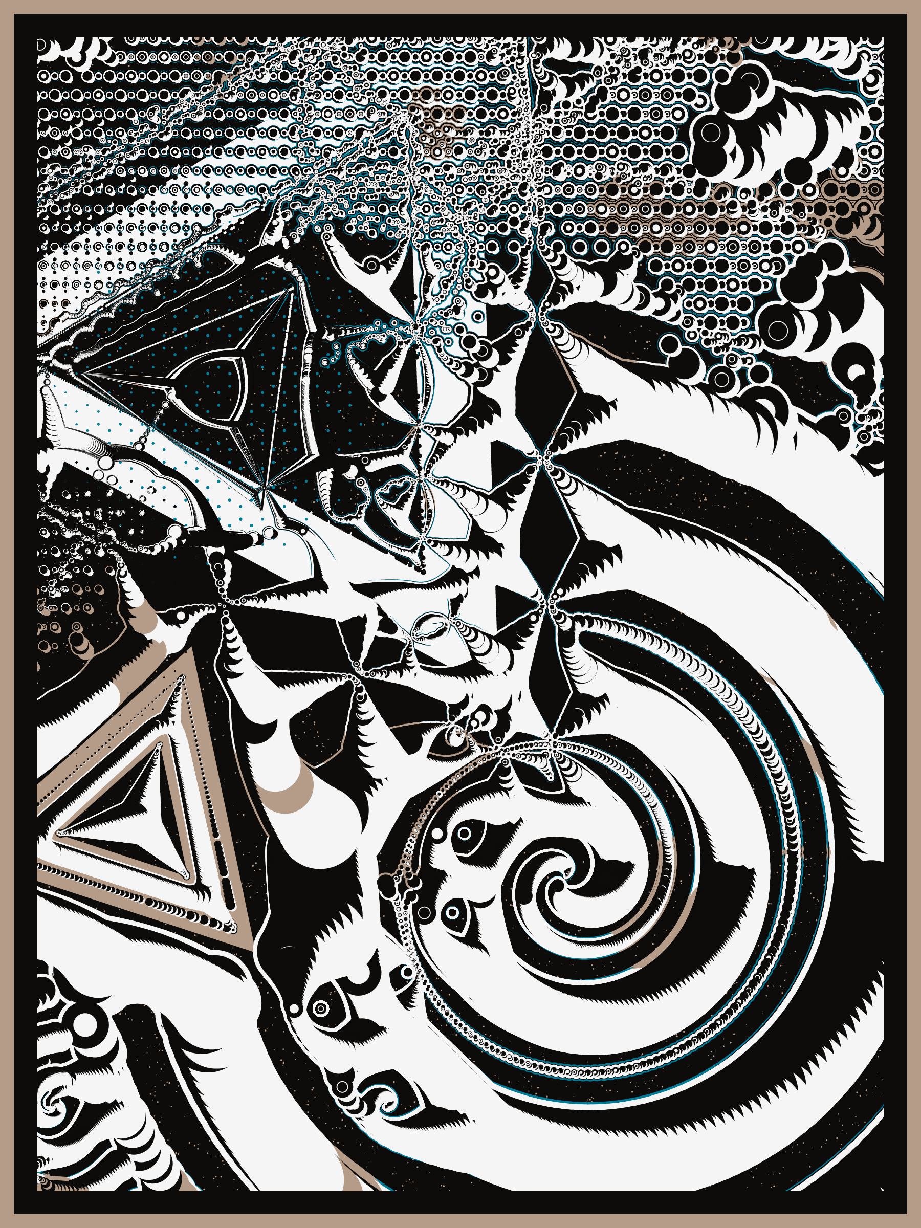 Art Blocks - Art Blocks v2 - Alien DNA #402 - NFT # 294000402