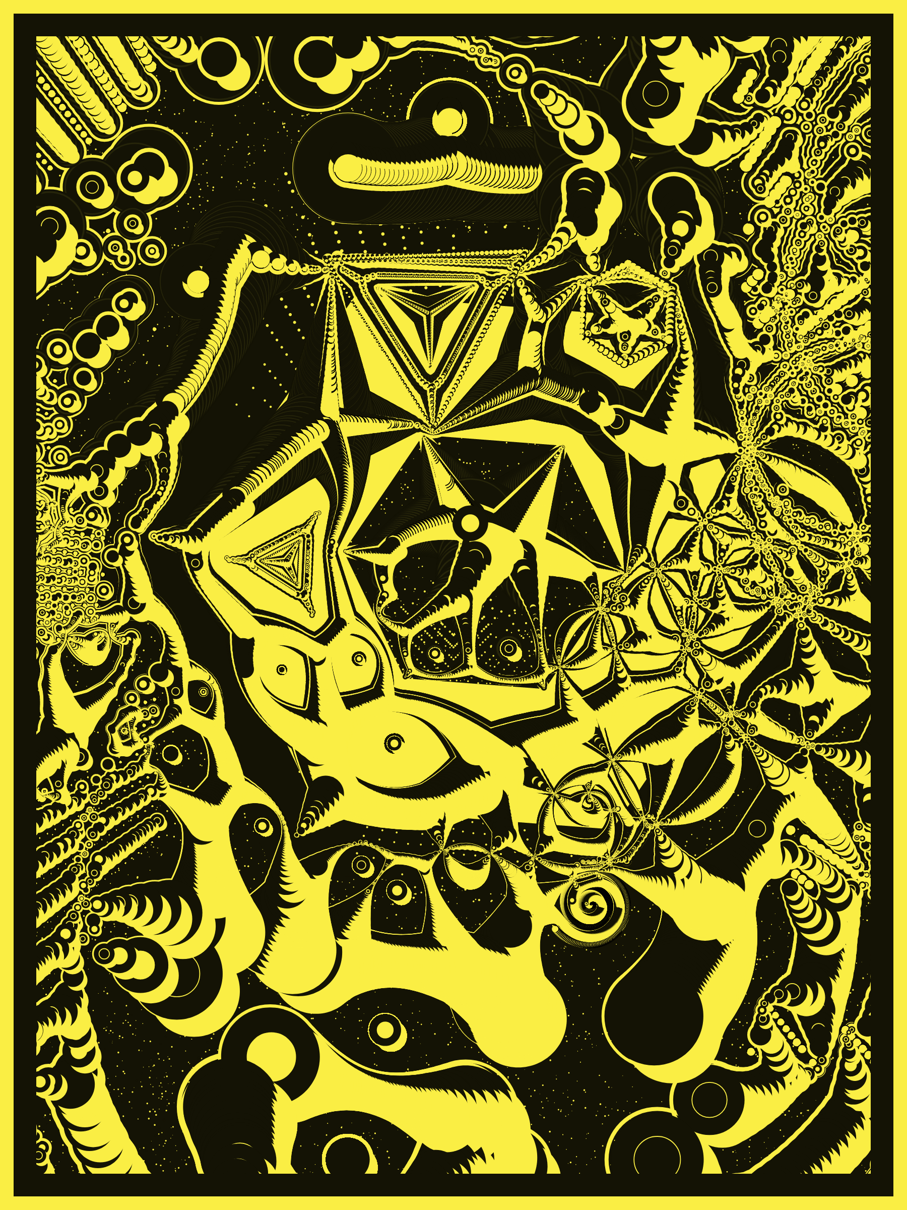 Art Blocks - Art Blocks v2 - Alien DNA #406 - NFT # 294000406