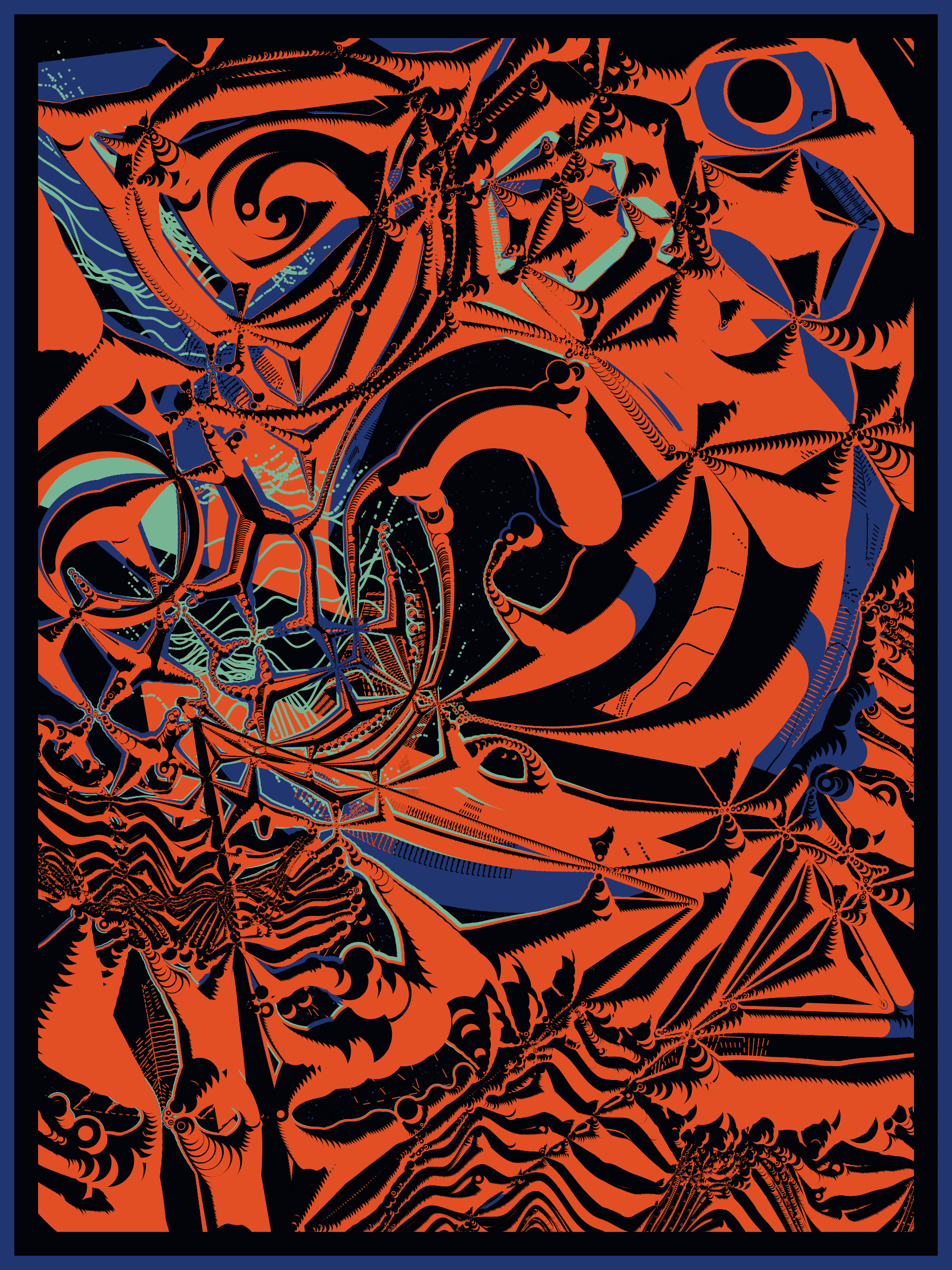 Art Blocks - Art Blocks v2 - Alien DNA #408 - NFT # 294000408